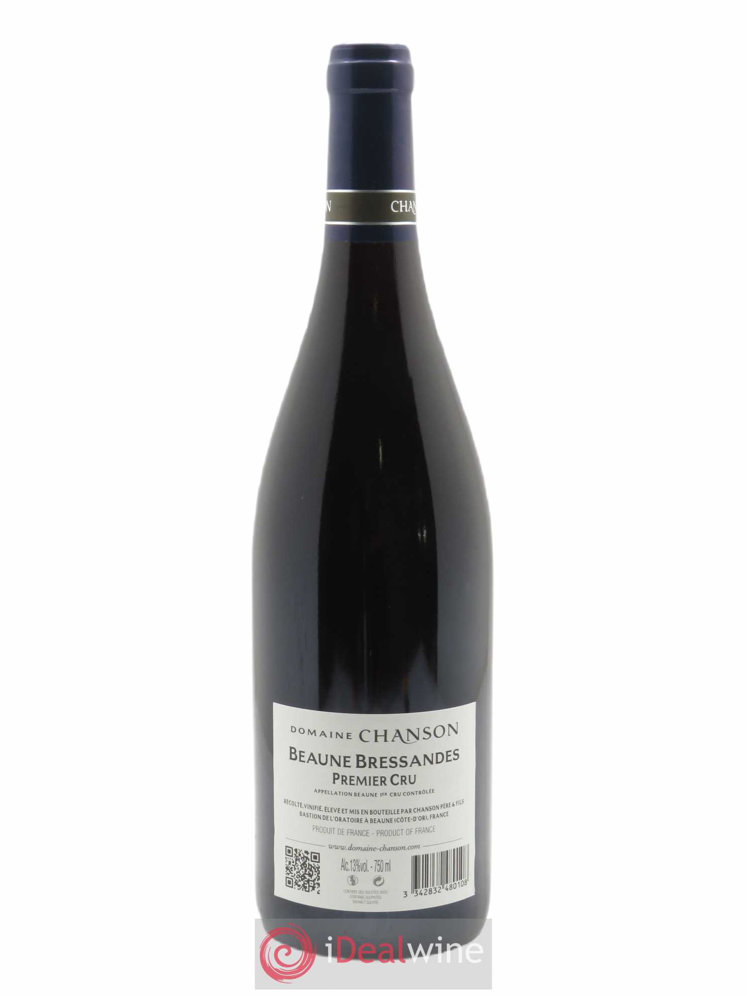 Beaune 1er Cru Bressandes Chanson (Domaine) 2008 - Lot de 1 bouteille - 1