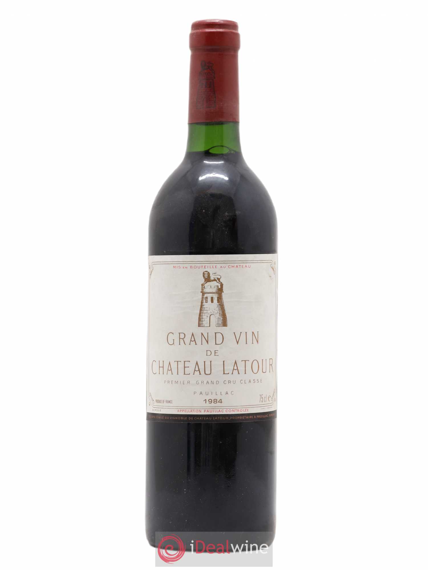 Château Latour 1er Grand Cru Classé 1984 - Lot de 1 bouteille - 0