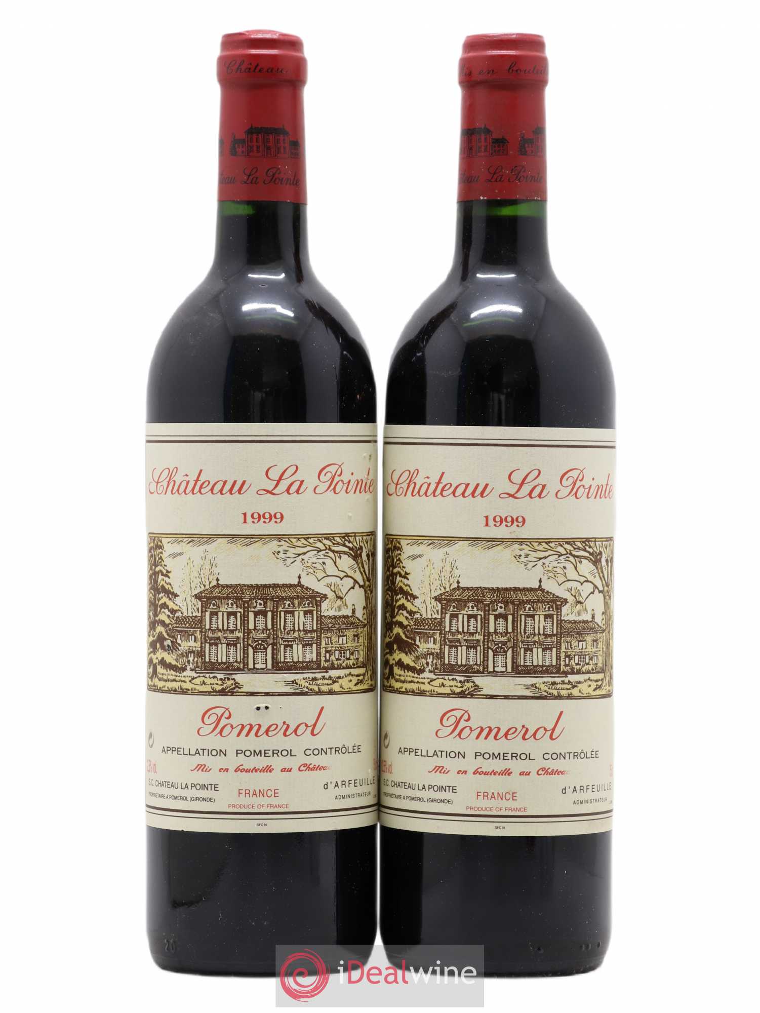 Château la Pointe 1999 - Lot de 2 bouteilles - 0