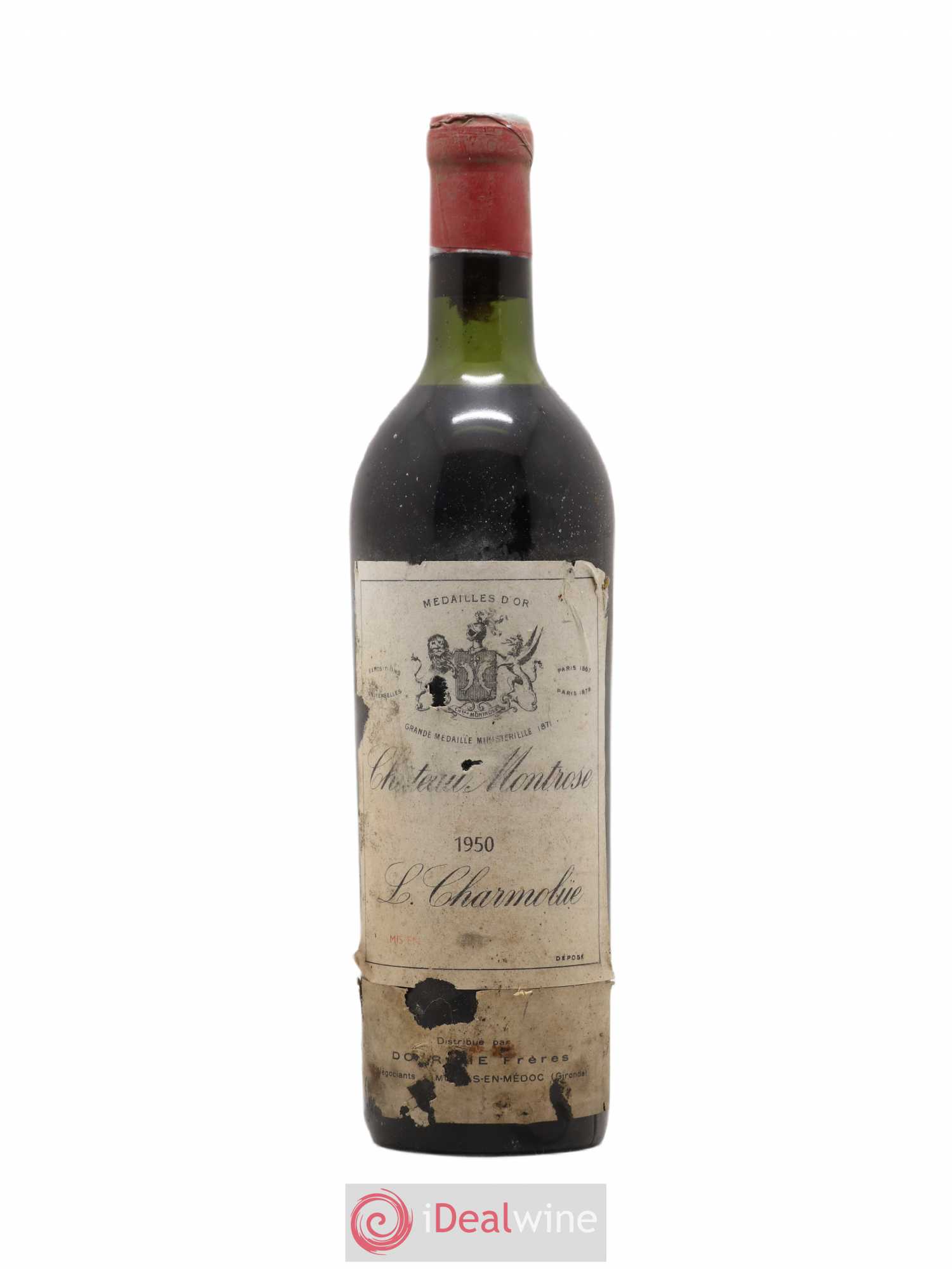 Château Montrose 2ème Grand Cru Classé 1950 - Lot de 1 bouteille - 0