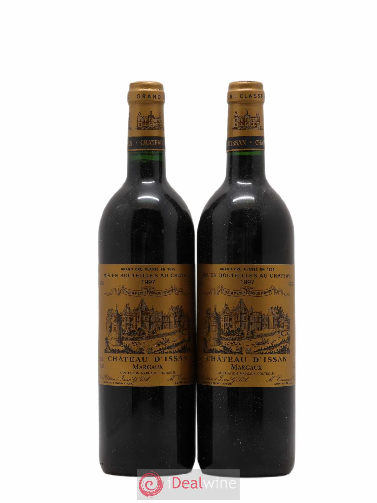 Château d'Issan 3ème Grand Cru Classé 1997 - Lot de 2 bouteilles - 0