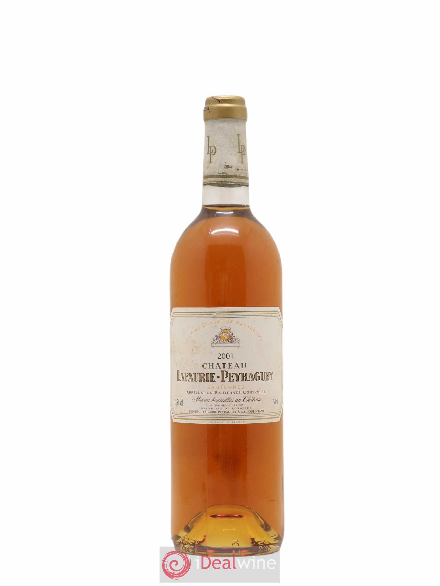 Château Lafaurie-Peyraguey 1er Grand Cru Classé 2001 - Lotto di 1 bottiglia - 0