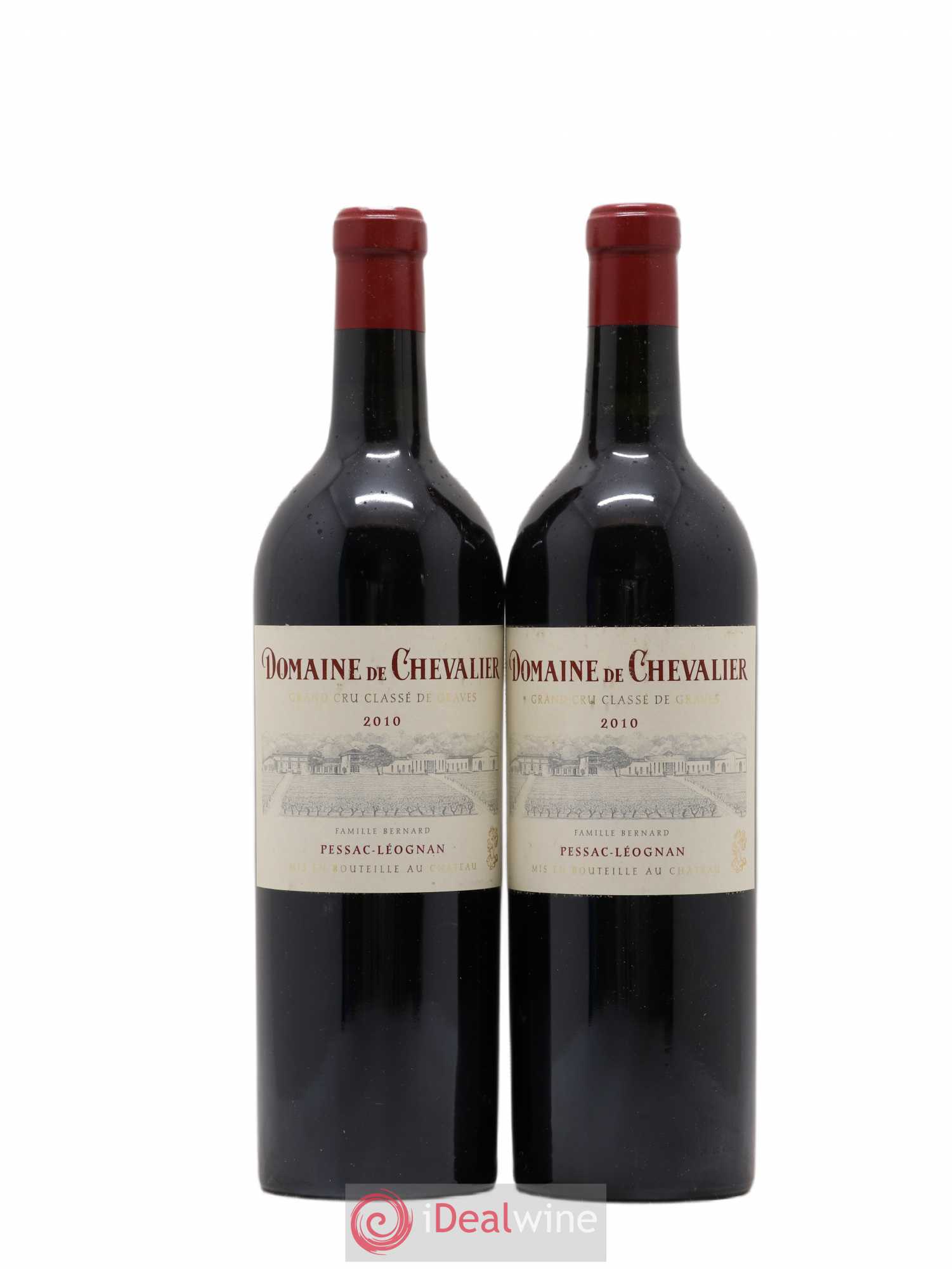 Domaine de Chevalier Cru Classé de Graves 2010 - Lot de 2 bouteilles - 0