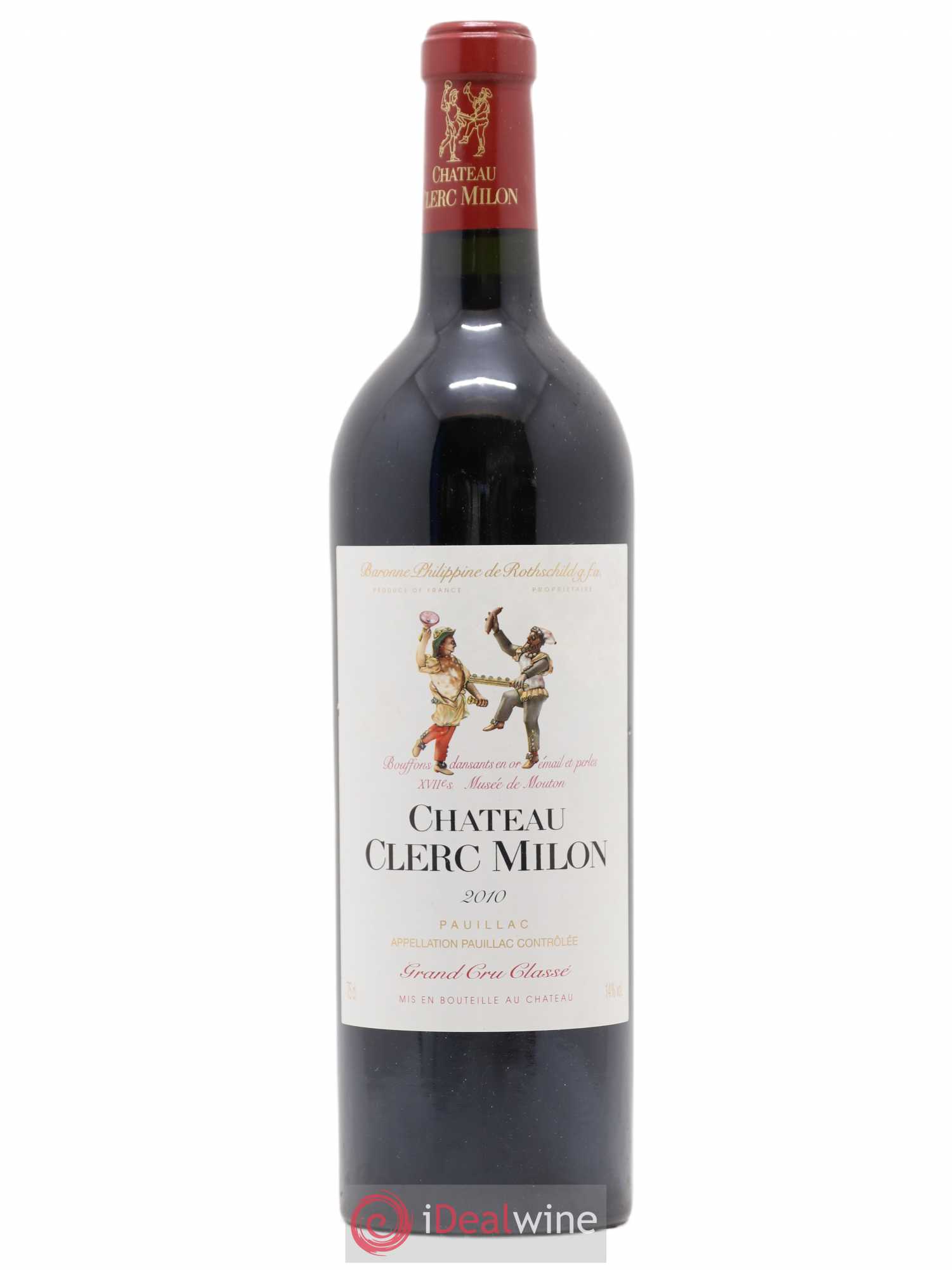 Château Clerc Milon 5ème Grand Cru Classé 2010 - Lot de 1 bouteille - 0