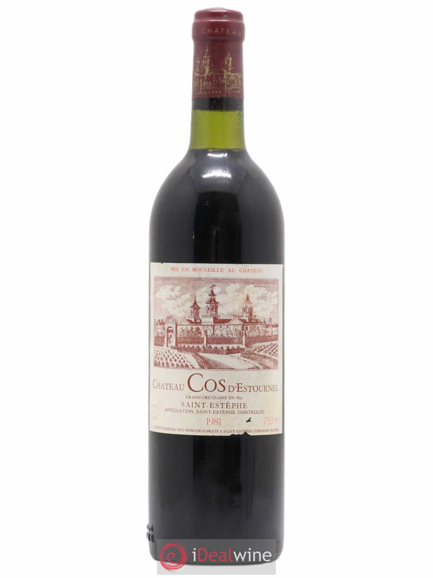 Cos d'Estournel 2ème Grand Cru Classé 1981 - Lot de 1 bouteille - 0