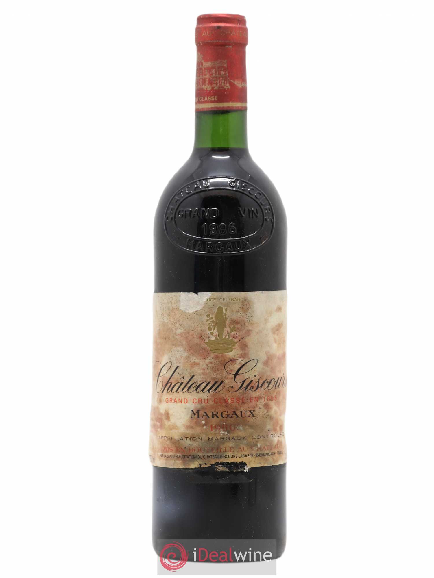 Château Giscours 3ème Grand Cru Classé 1986 - Lot de 1 bouteille - 0