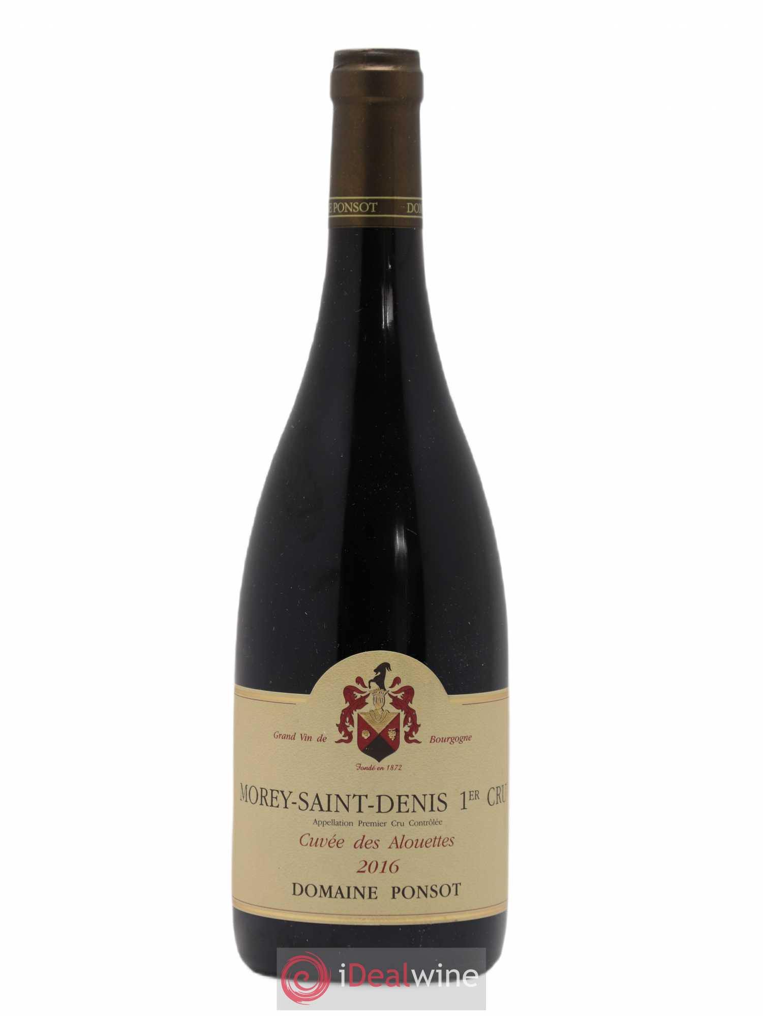 Morey-Saint-Denis 1er Cru Cuvée des Alouettes Ponsot (Domaine) 2016 - Lot de 1 bouteille - 0