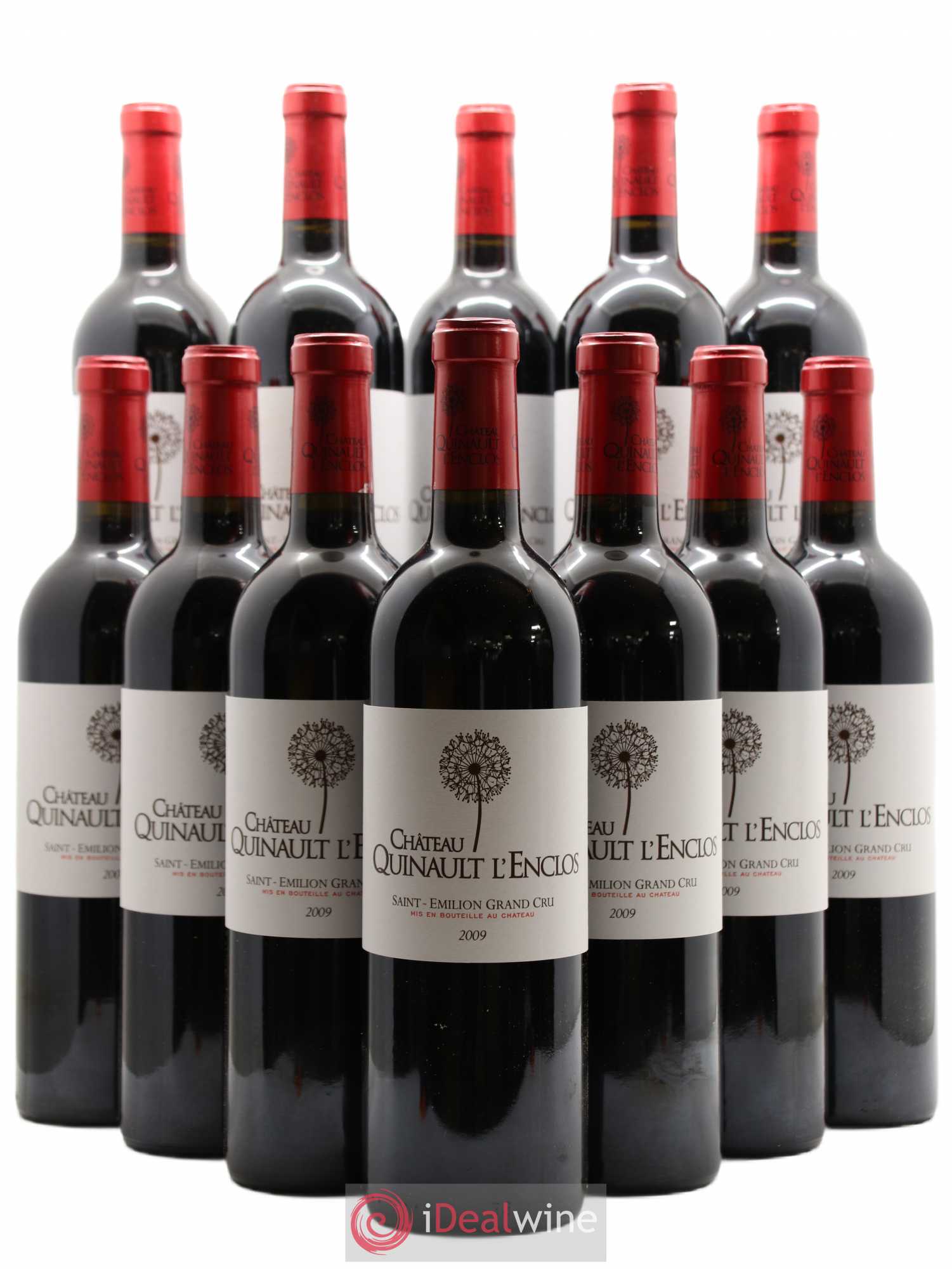 Château Quinault L'Enclos 2009 - Lot de 12 bouteilles - 0