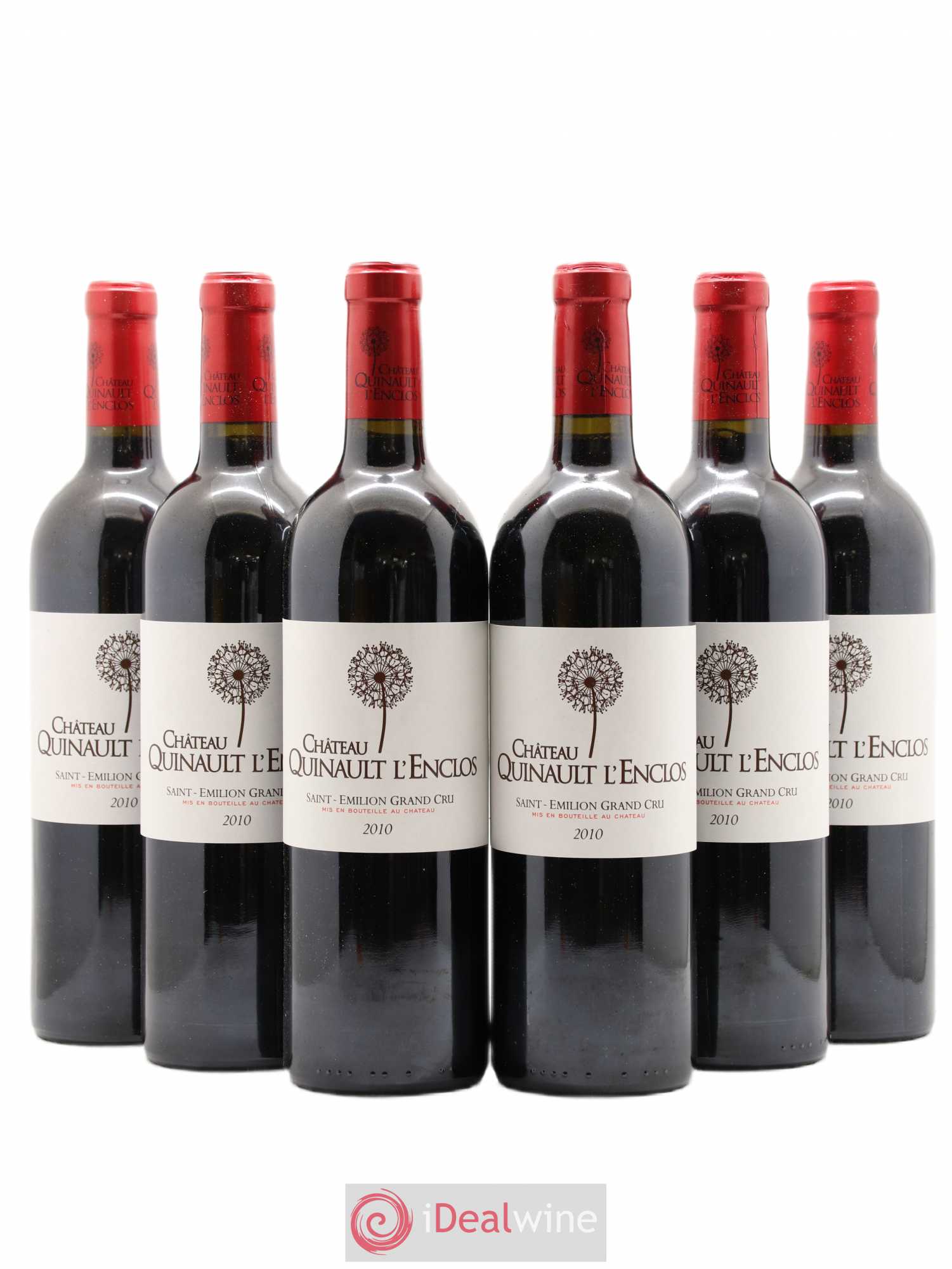Château Quinault L'Enclos 2010 - Lot de 6 bouteilles - 0