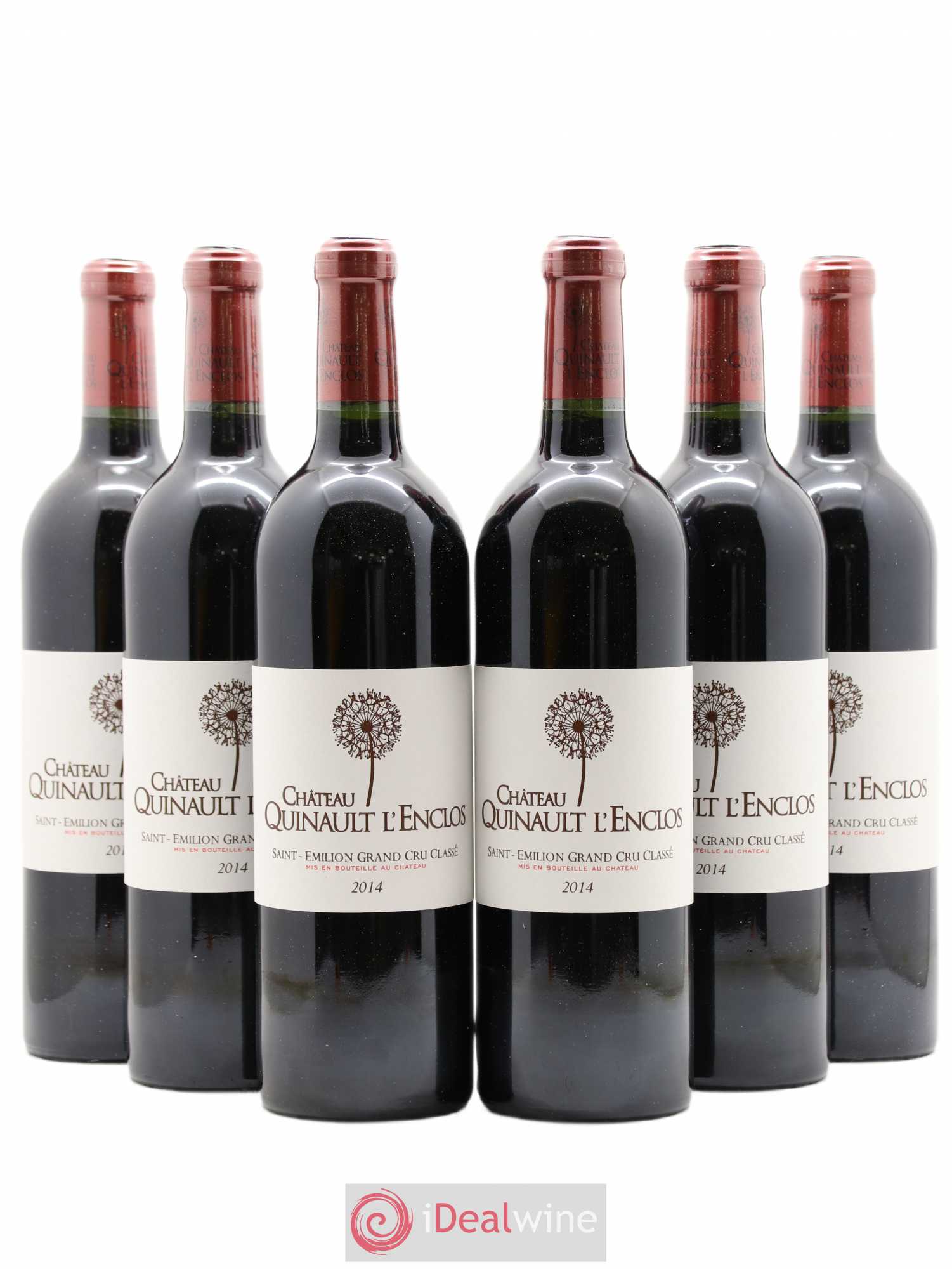 Château Quinault L'Enclos 2014 - Lot de 6 bouteilles - 0