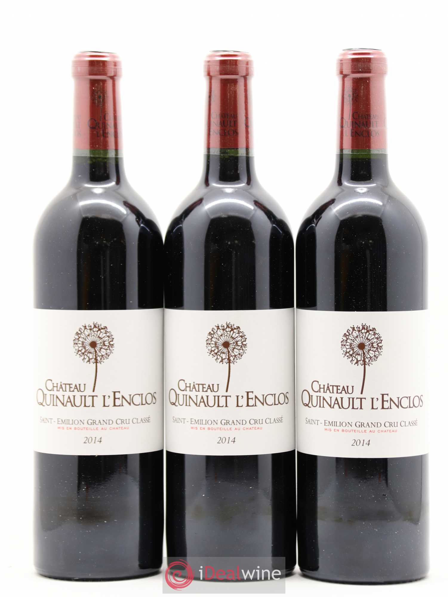 Château Quinault L'Enclos 2014 - Lot of 6 bottles - 1
