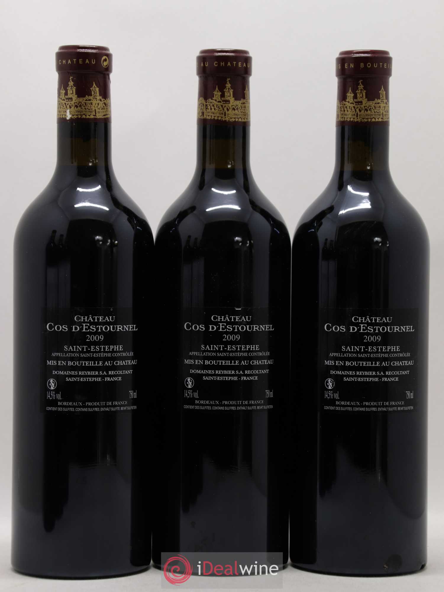 Cos d'Estournel 2ème Grand Cru Classé 2009 - Lot de 6 bouteilles - 2