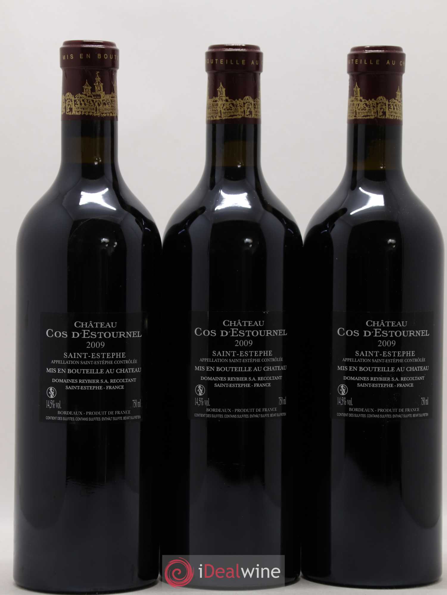 Cos d'Estournel 2ème Grand Cru Classé 2009 - Lot de 6 bouteilles - 4