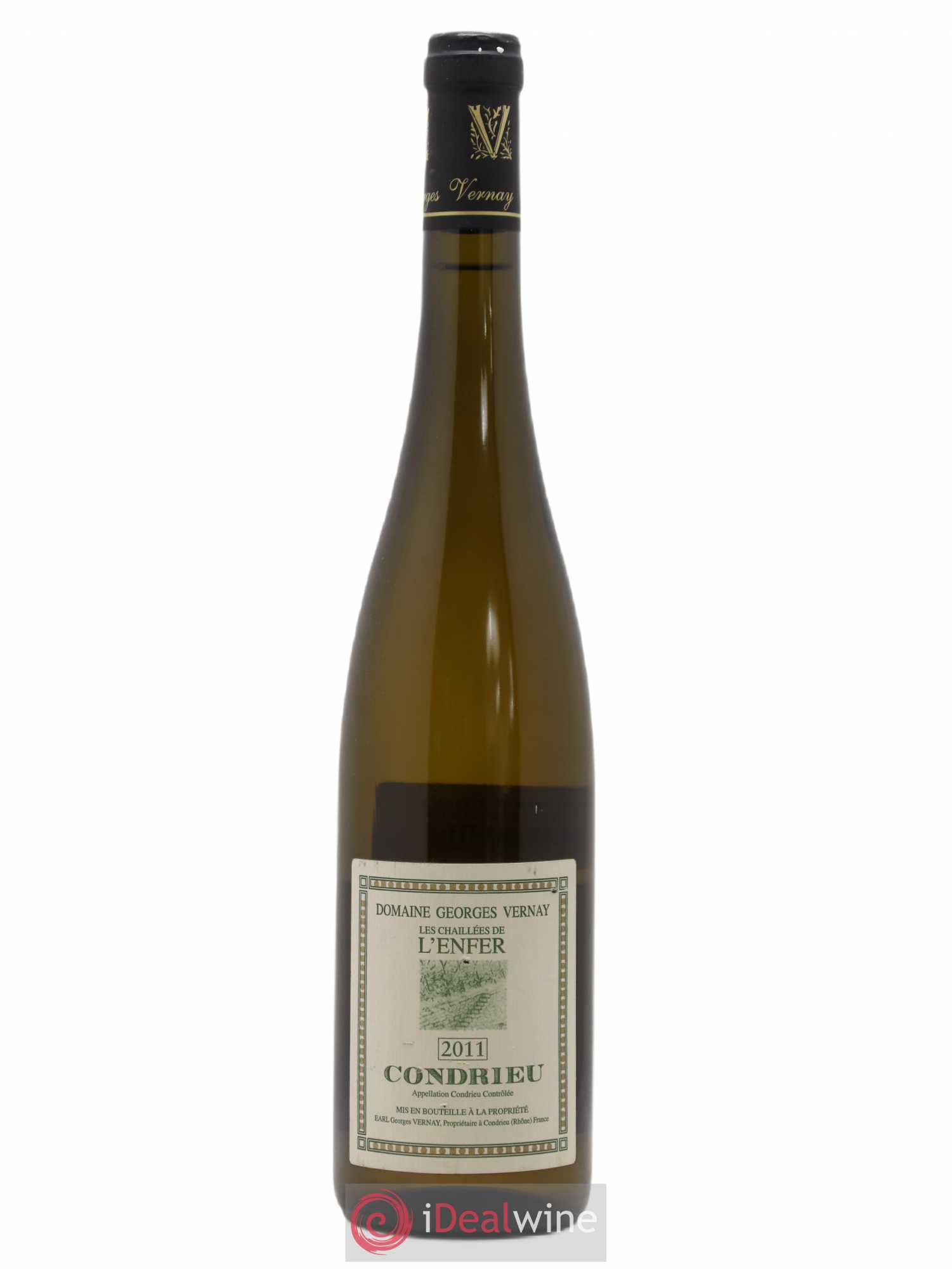 Condrieu Les Chaillées de l'Enfer Georges Vernay 2011 - Lot de 1 bouteille - 0