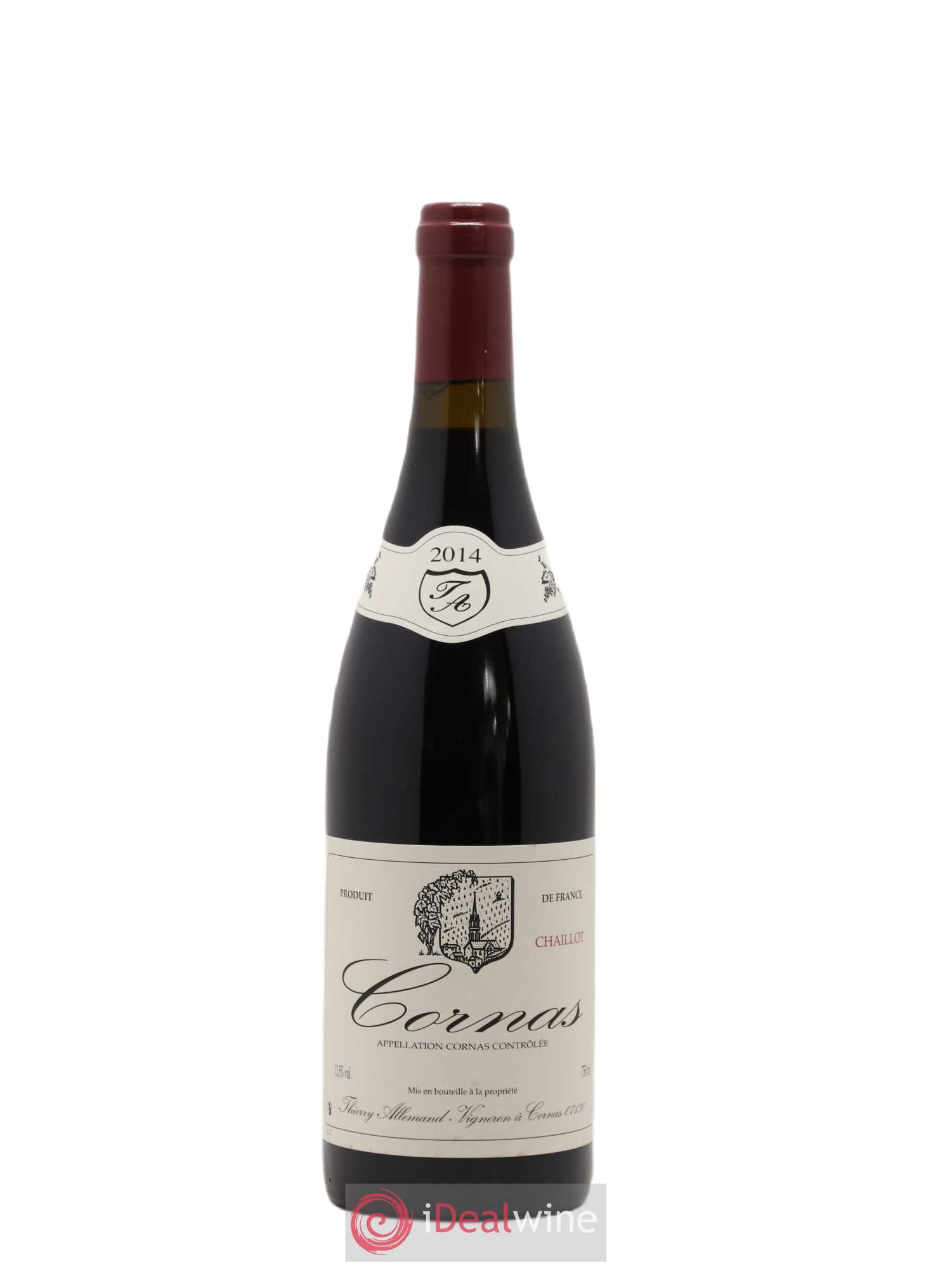 Cornas Chaillot Thierry Allemand 2014 - Lot de 1 bouteille - 0
