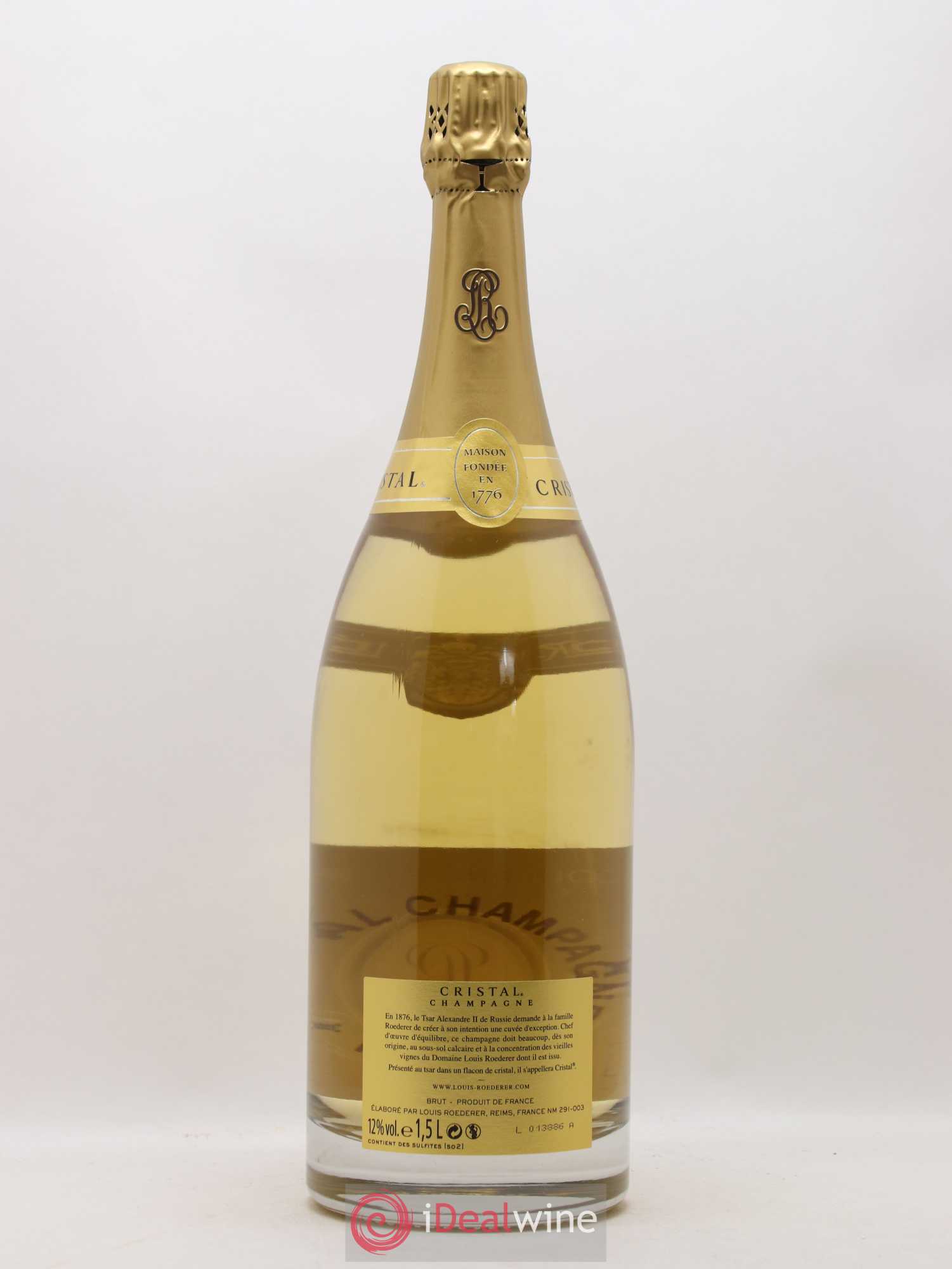 Cristal Louis Roederer 2009 - Lot de 1 magnum - 1
