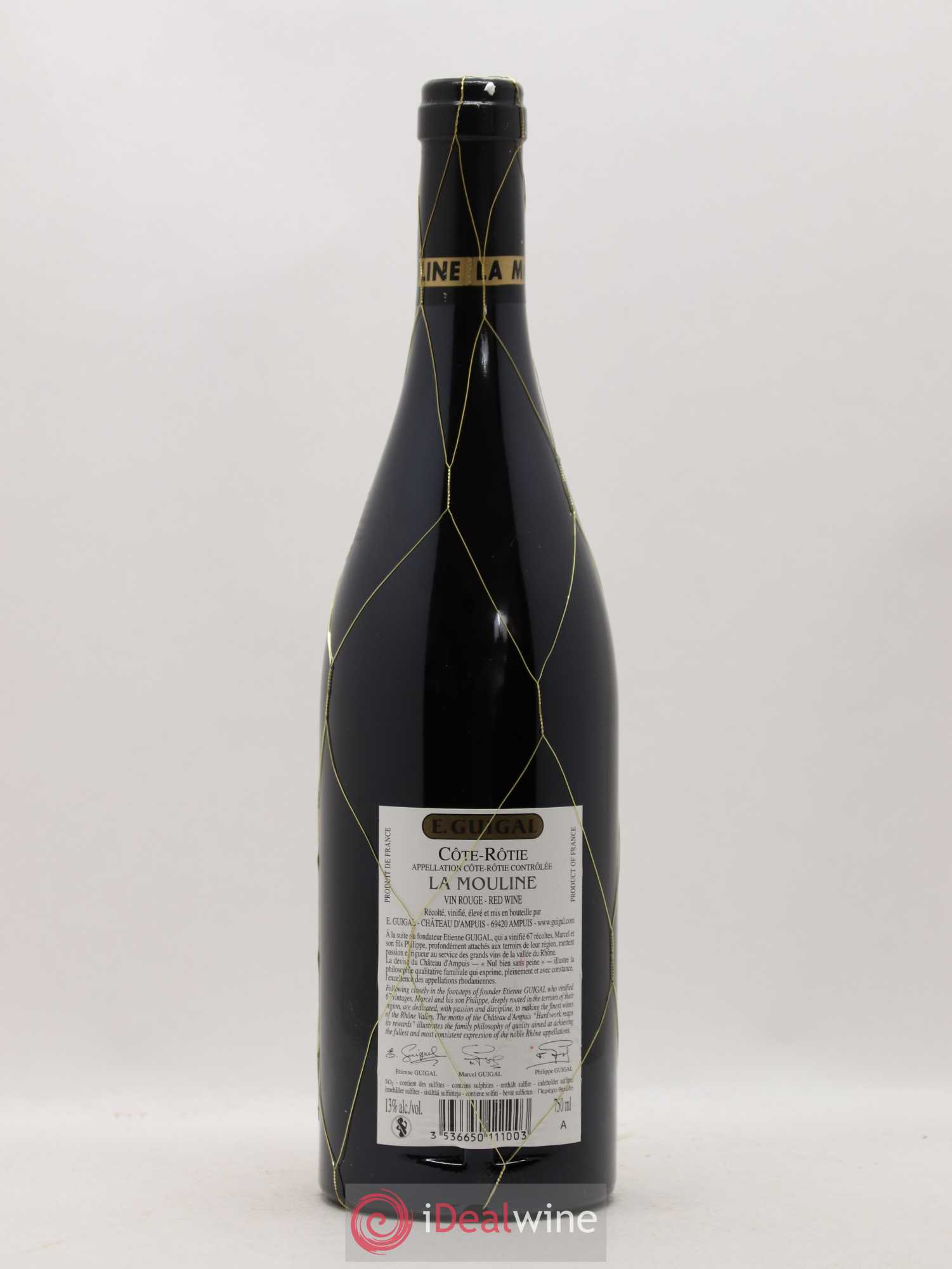 Côte-Rôtie La Mouline Guigal 2010 - Lot de 1 bouteille - 1