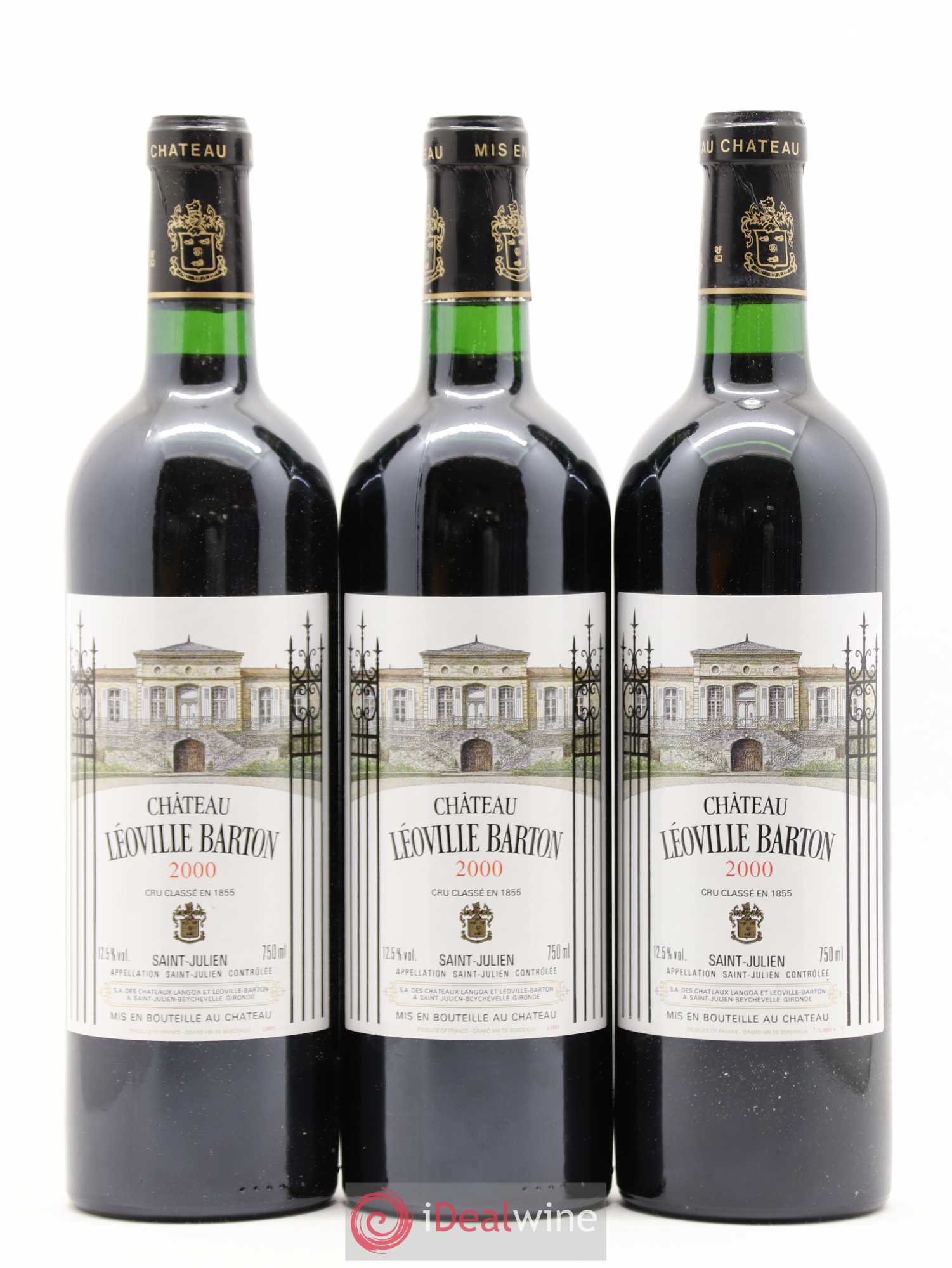 Château Léoville Barton 2ème Grand Cru Classé 2000 - Lot de 12 bouteilles - 2