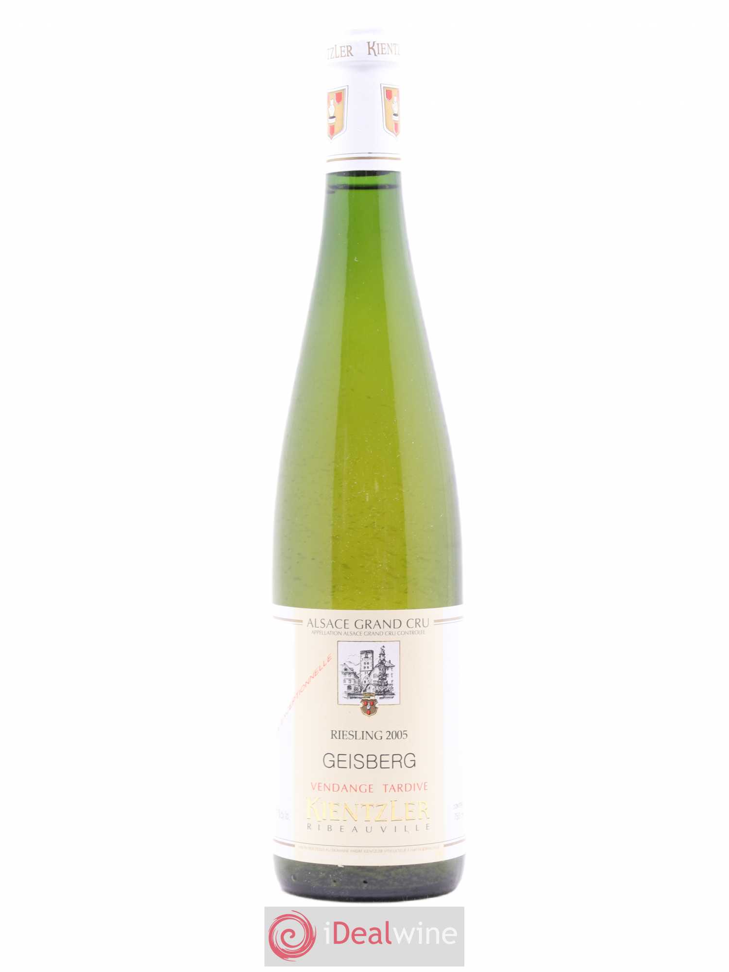Riesling Vendanges Tardives Grand cru Geisberg Cuvée exceptionnelle Kientzler 2005 - Posten von 1 Flasche - 0