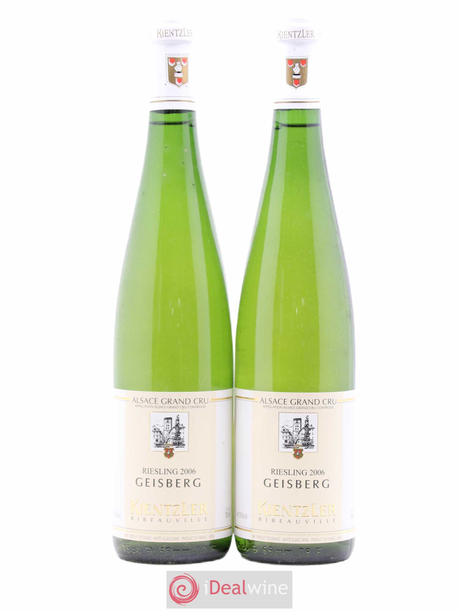 Alsace Riesling Grand Cru Geisberg Kientzler 2006 - Lot de 2 bouteilles - 0