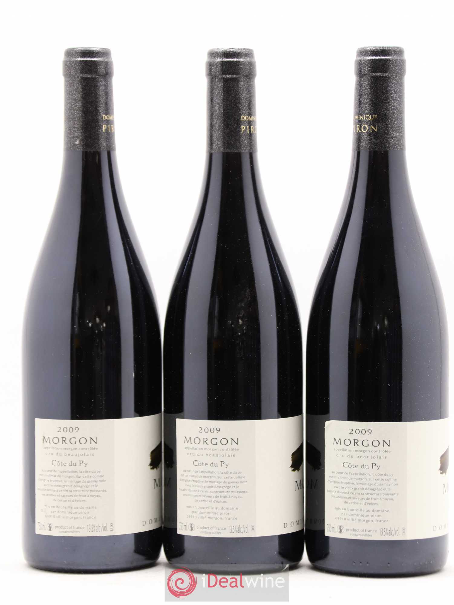 Morgon Côte du Py Dominique Piron (Domaine) 2009 - Lot de 6 bouteilles - 4