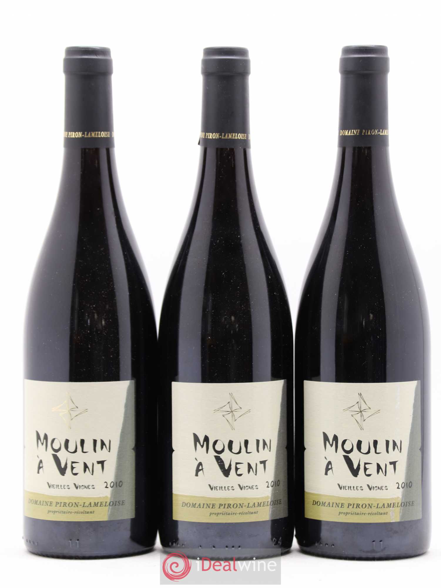 Moulin-à-Vent Vieilles vignes Piron Lameloise 2010 - Posten von 6 Flaschen - 1