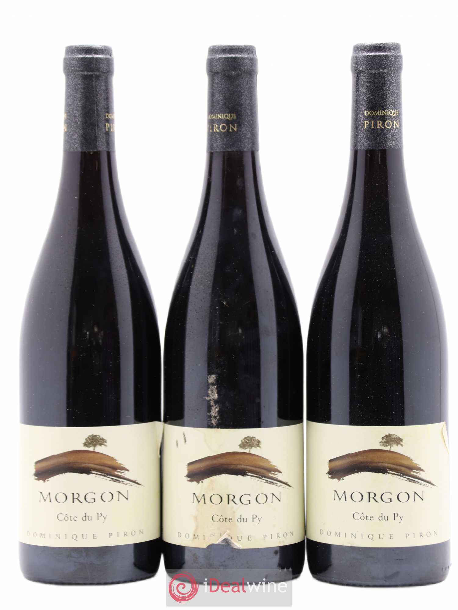 Morgon Côte du Py Dominique Piron (Domaine) 2010 - Lot of 3 bottles - 0