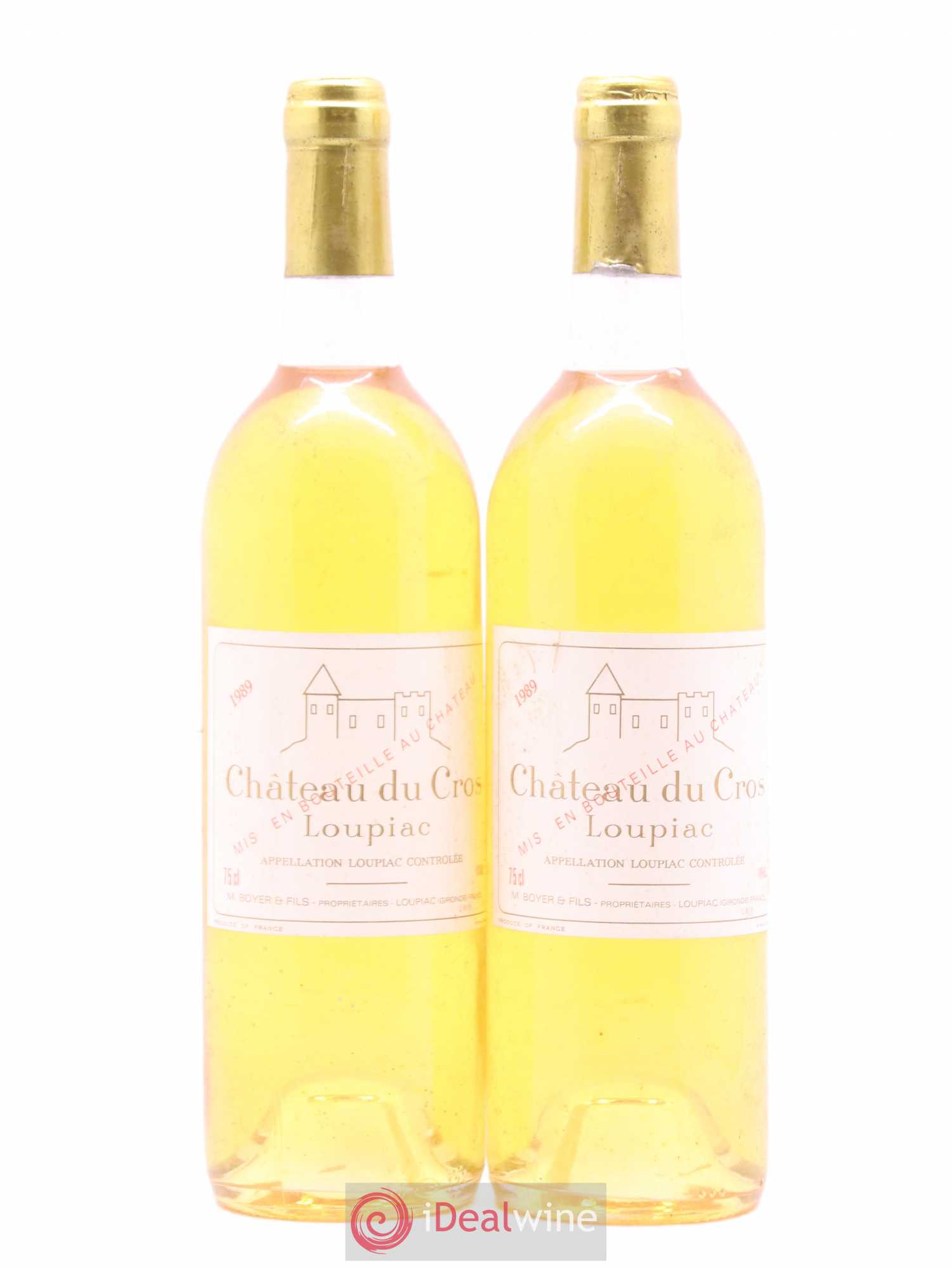 Château du Cros 1989 - Lotto di 2 bottiglie - 0