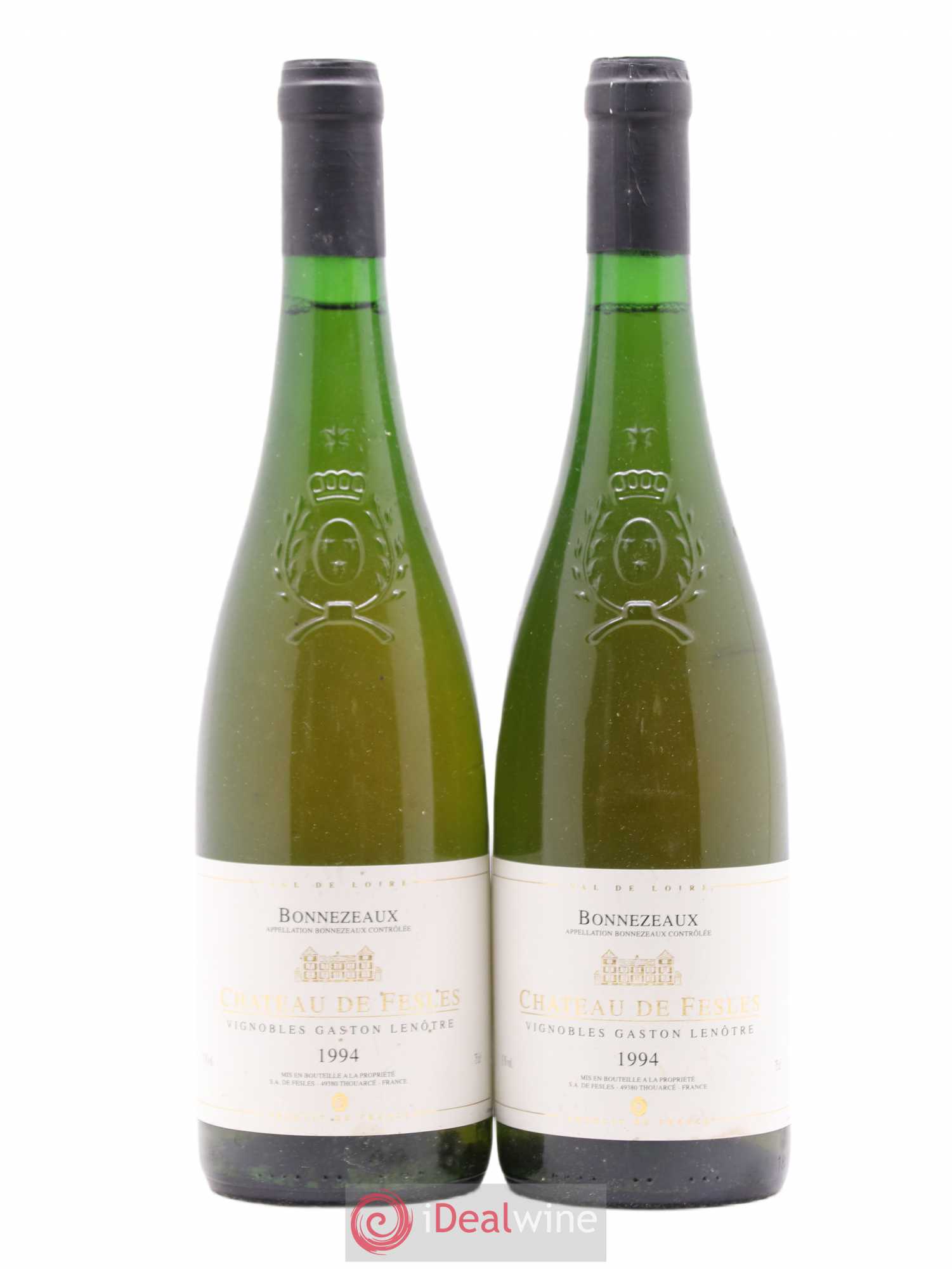 Bonnezeaux Château de Fesles (senza prezzo di riserva) 1994 - Lotto di 2 bottiglie - 0