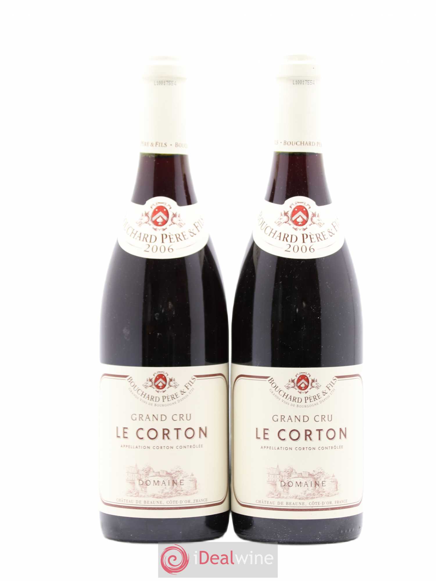Corton Grand Cru Le Corton Bouchard Père & Fils 2006 - Lot de 2 bouteilles - 0