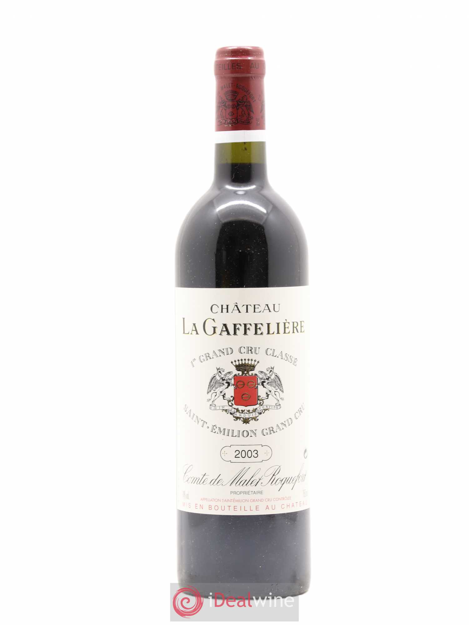Château la Gaffelière 1er Grand Cru Classé B 2003 - Lot de 1 bouteille - 0