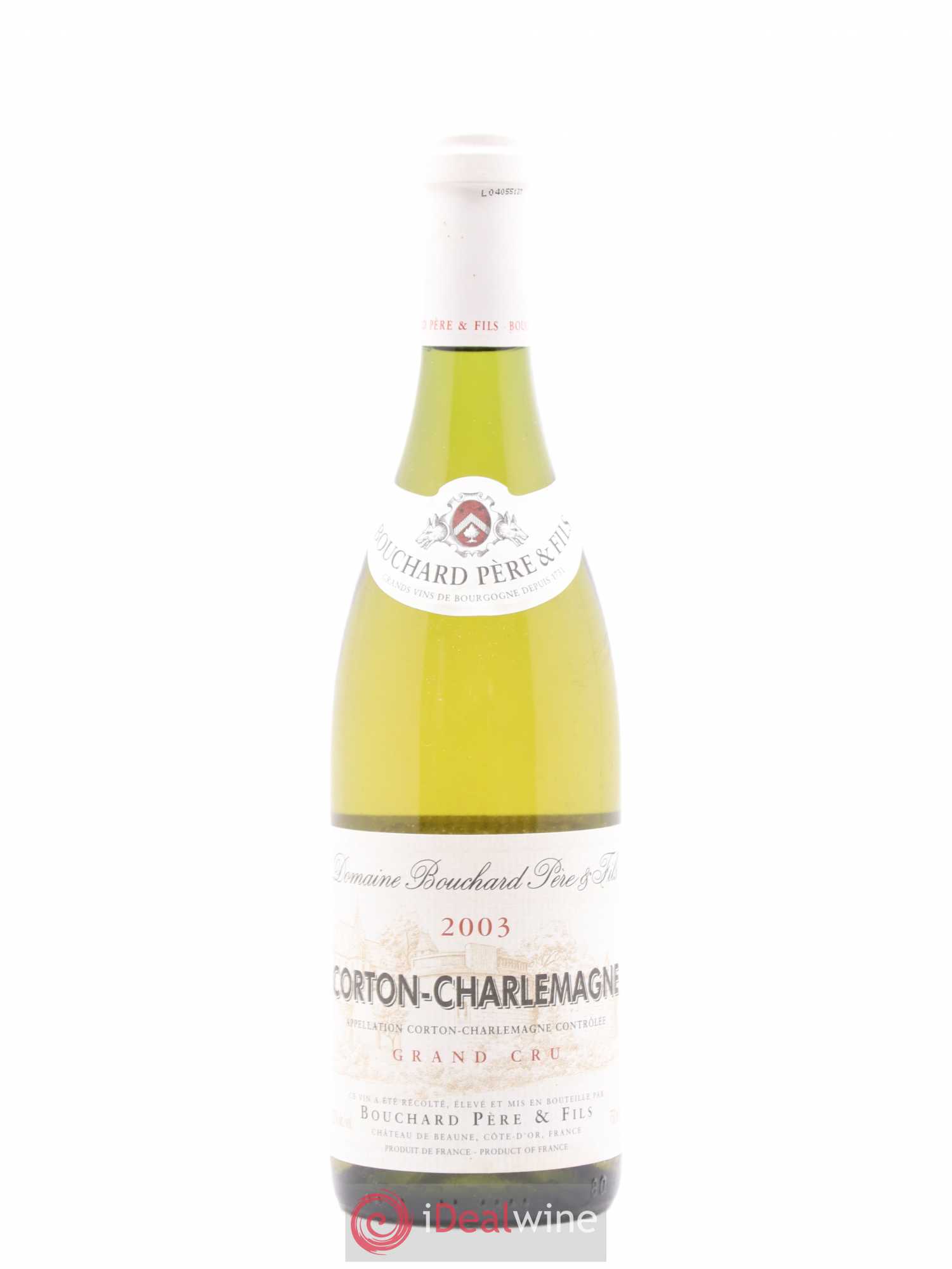 Corton-Charlemagne Grand Cru Bouchard Père & Fils 2003 - Lot de 1 bouteille - 0