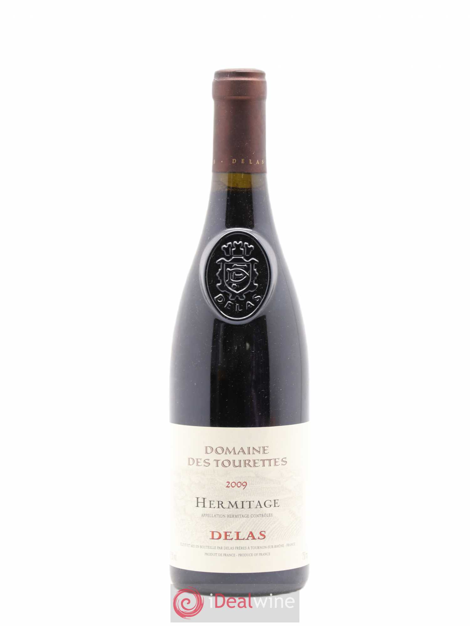 Hermitage Domaine des Tourettes Delas Frères 2009 - Lot de 1 bouteille - 0