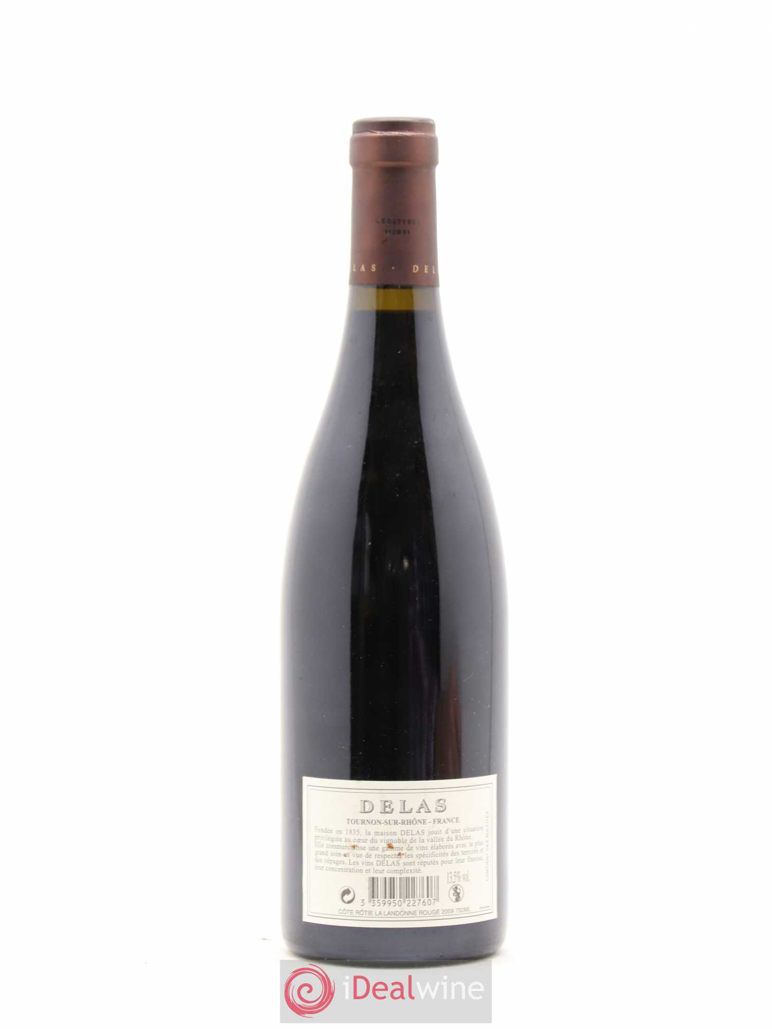 Côte-Rôtie La Landonne Delas Frères 2009 - Lot de 1 bouteille - 1