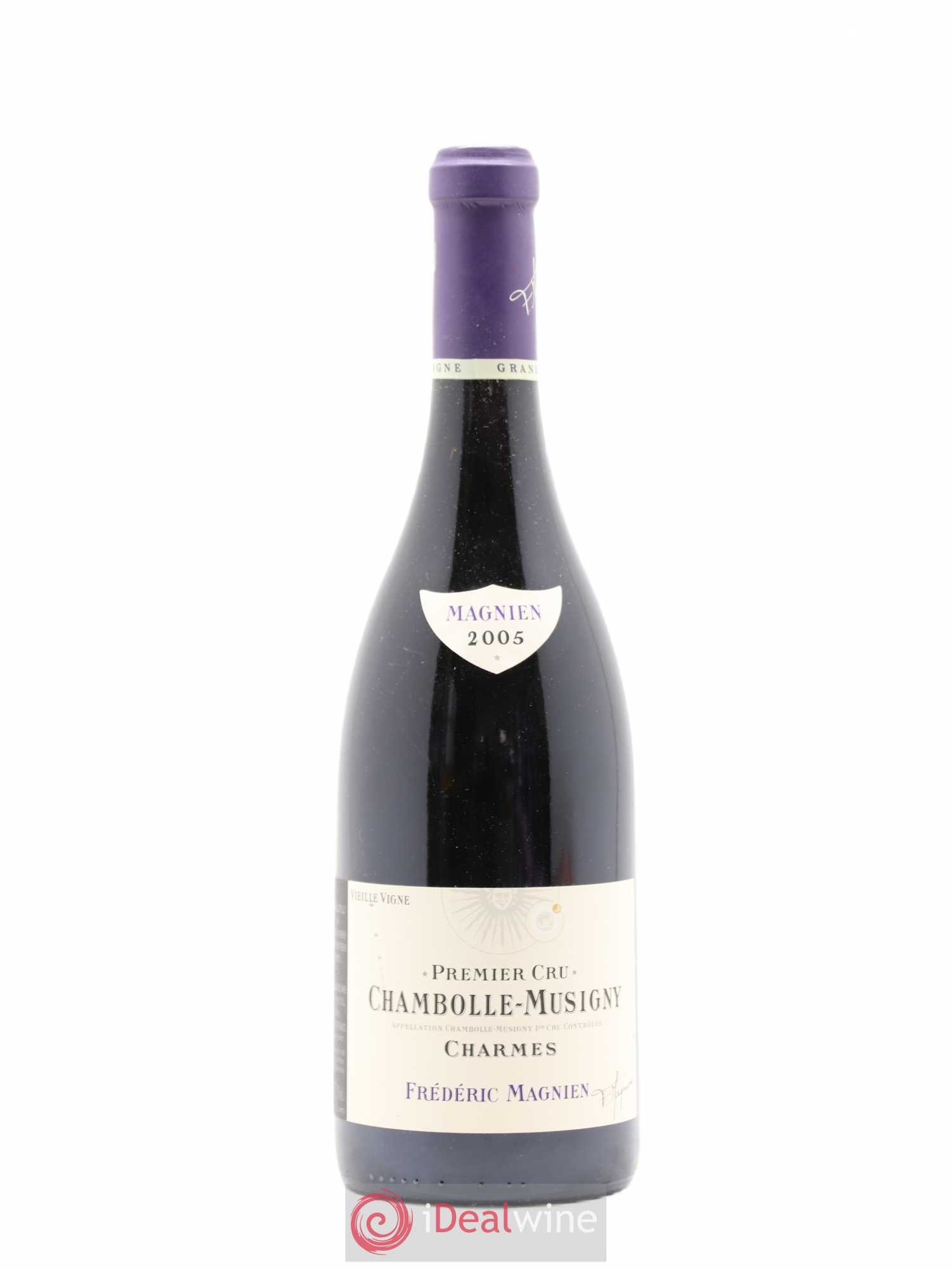 Chambolle-Musigny 1er Cru Les Charmes Vieilles vignes Frédéric Magnien 2005 - Lot de 1 bouteille - 0