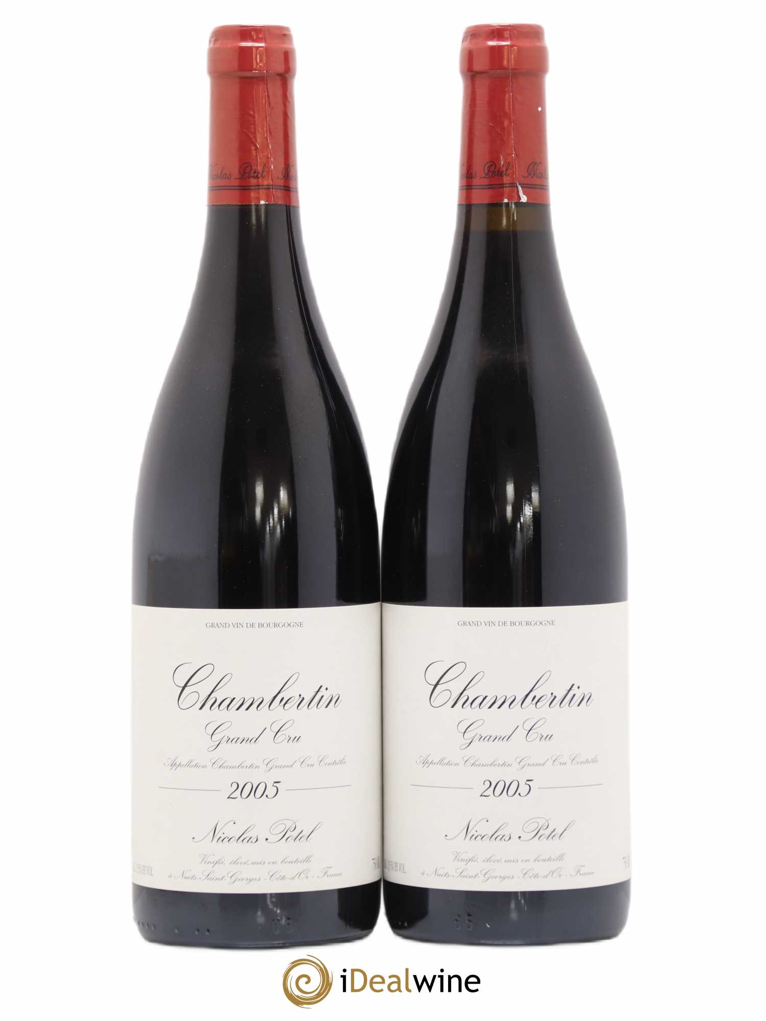 Chambertin Grand Cru Domaine Nicolas Potel 2005 - Lot de 2 bouteilles - 0