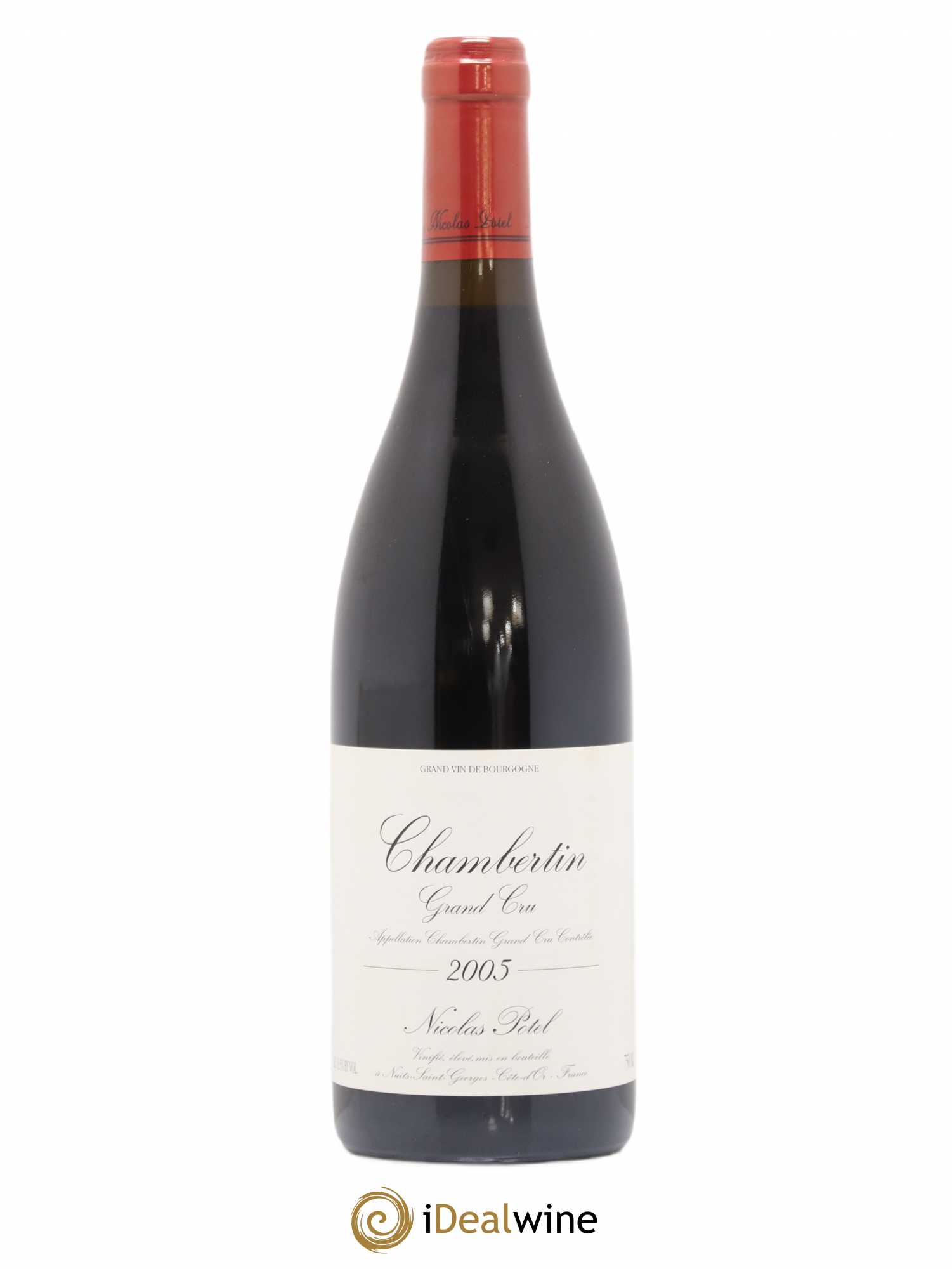 Chambertin Grand Cru Domaine Nicolas Potel 2005 - Lot de 1 bouteille - 0