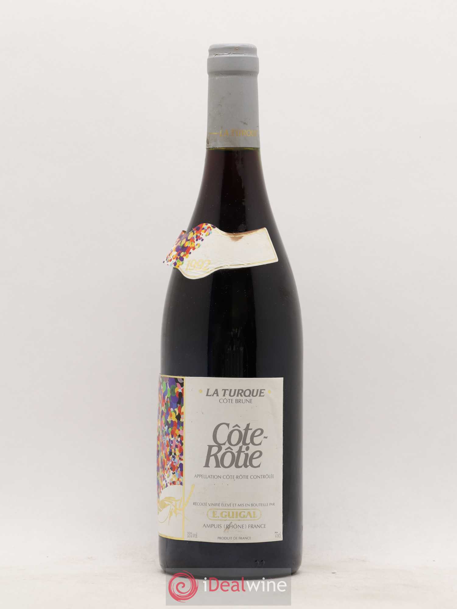 Côte-Rôtie La Turque Guigal 1992 - Lot de 1 bouteille - 1