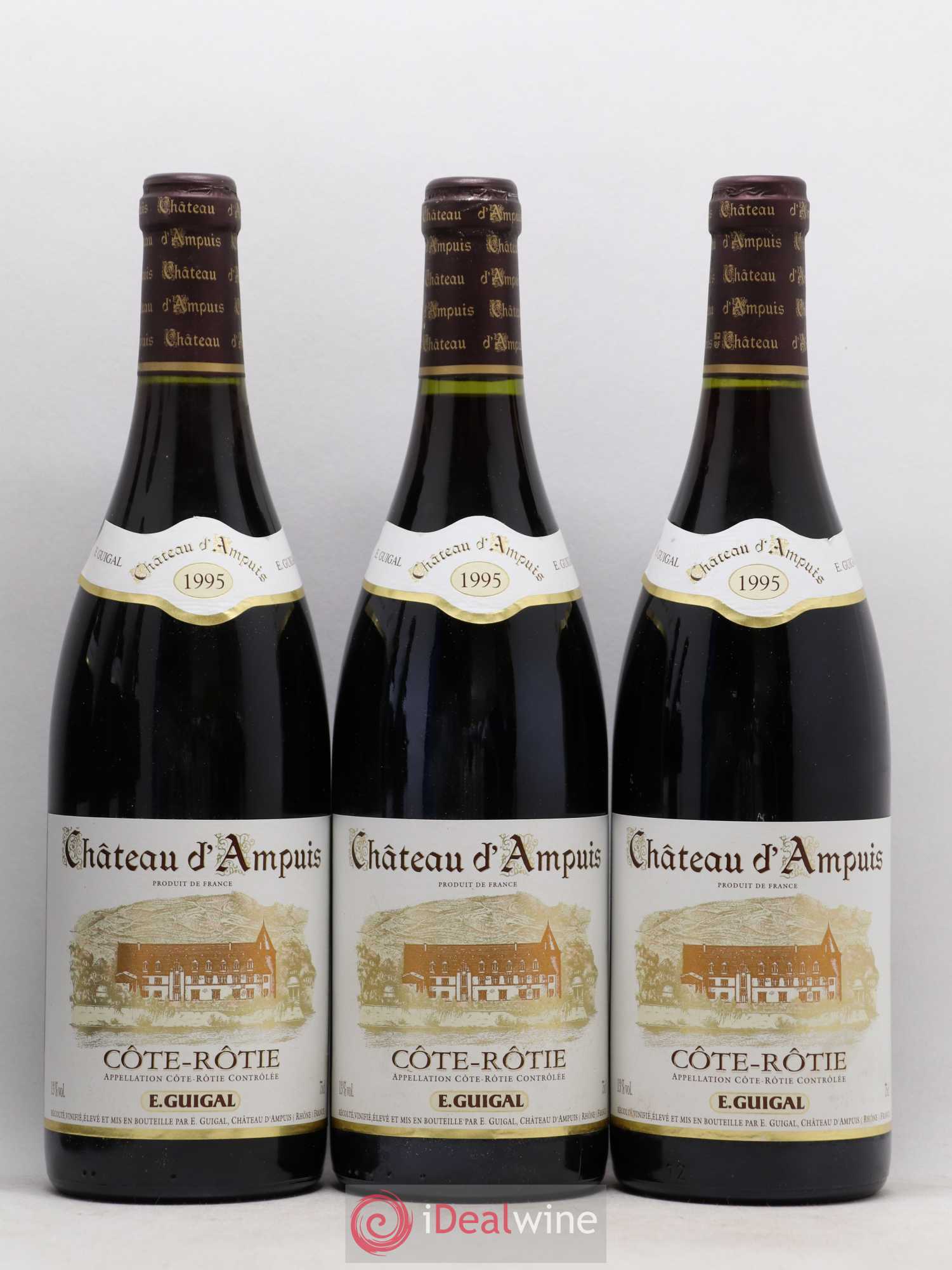 Côte-Rôtie Château d'Ampuis Guigal 1995 - Lot de 6 bouteilles - 2