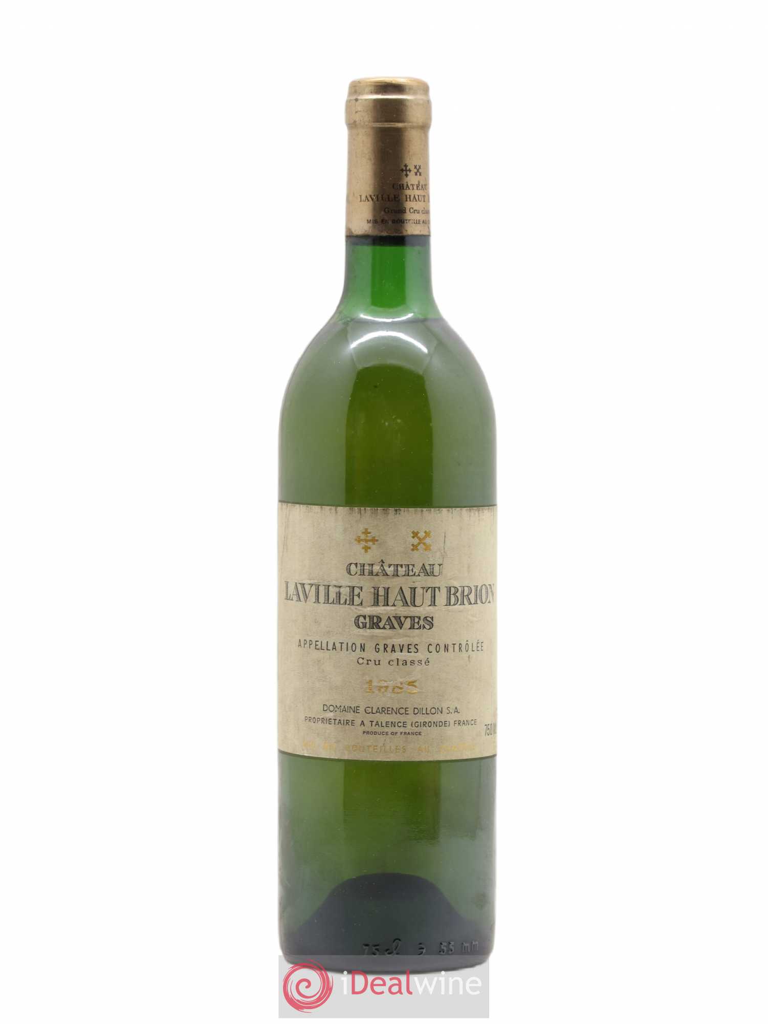 Château Laville Haut-Brion Cru Classé de Graves 1985 - Lot de 1 bouteille - 0
