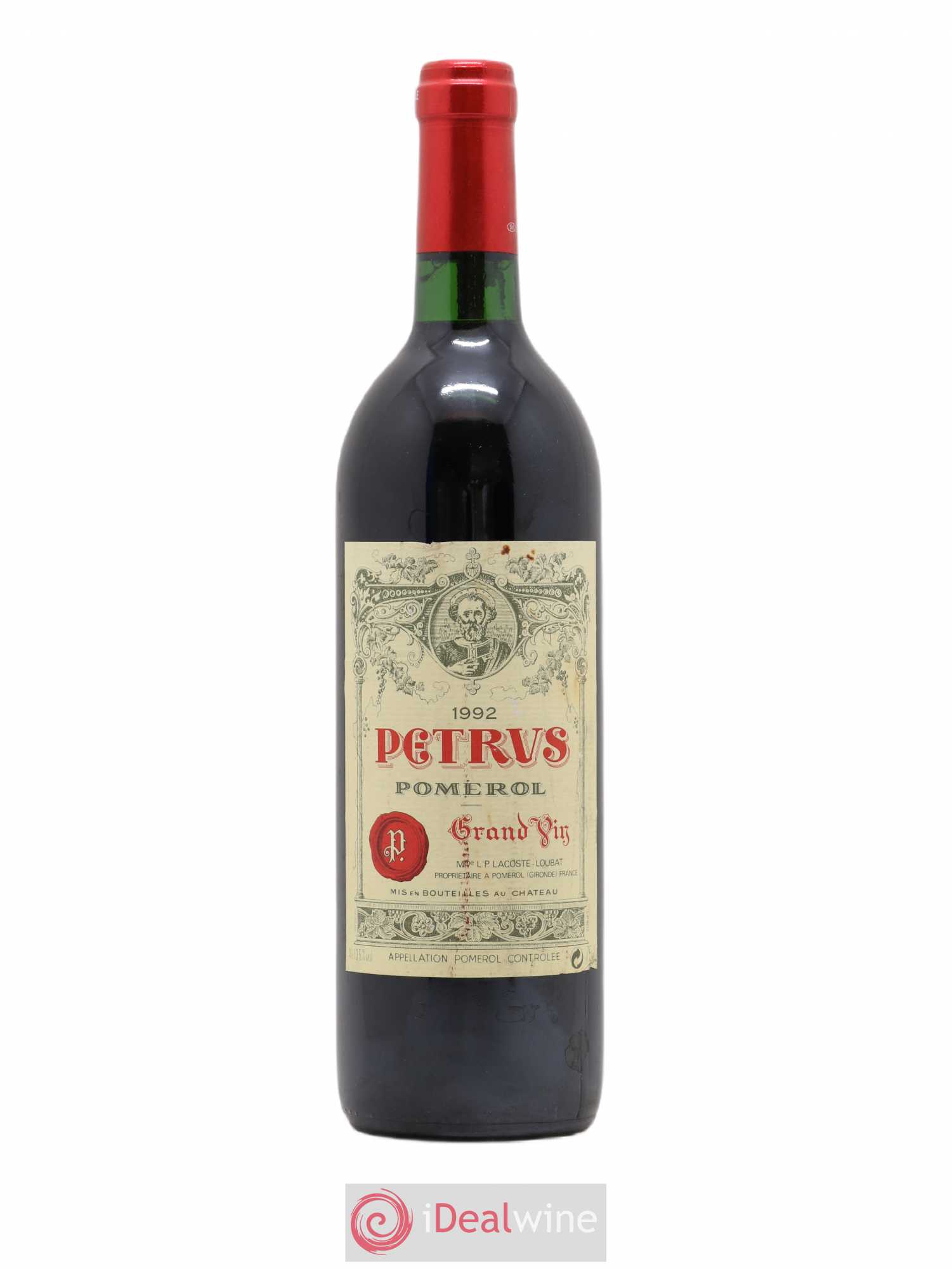 Petrus 1992 - Lot de 1 bouteille - 0