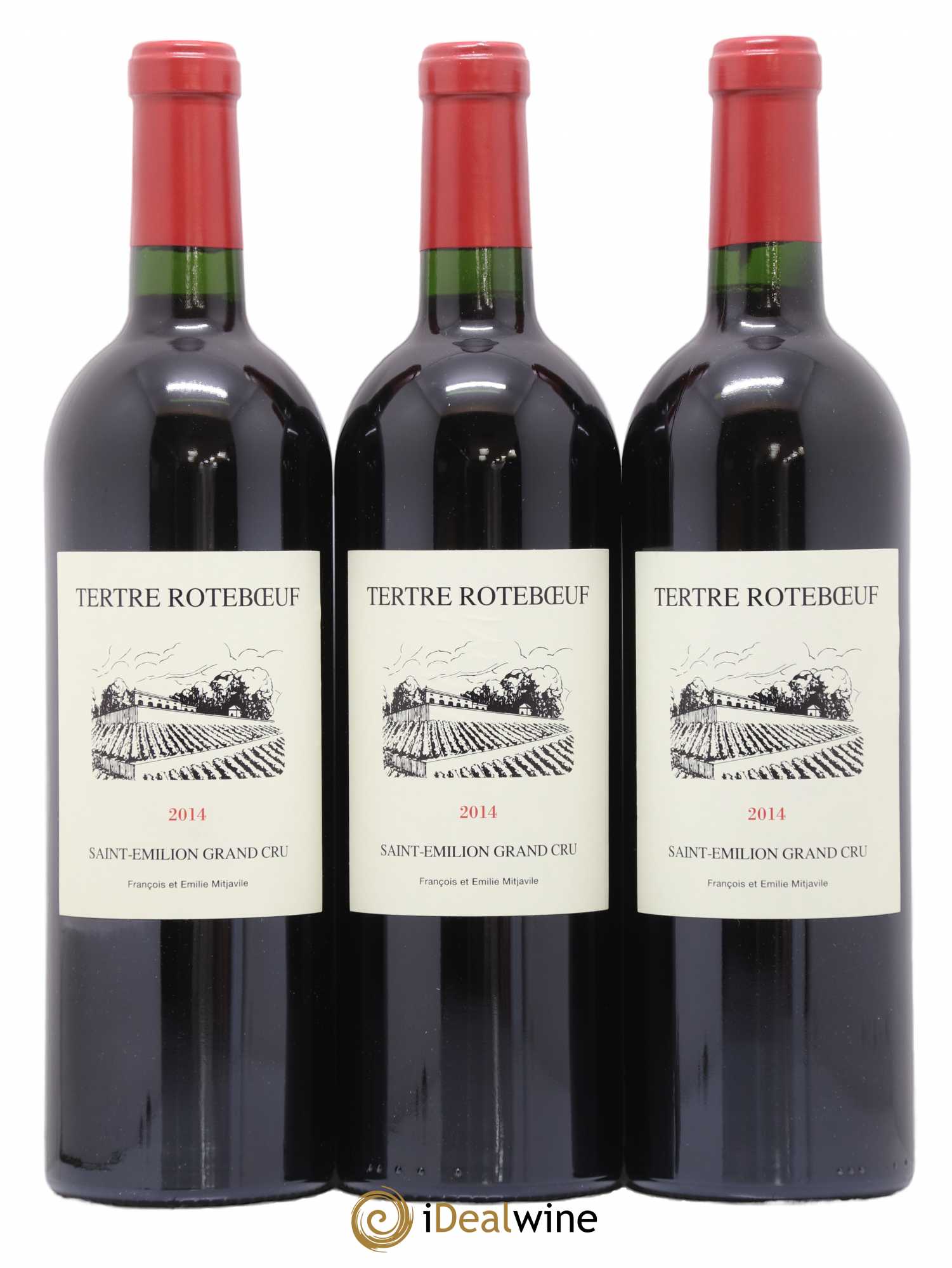 Château Tertre Roteboeuf 2014 - Lot de 3 bouteilles - 0