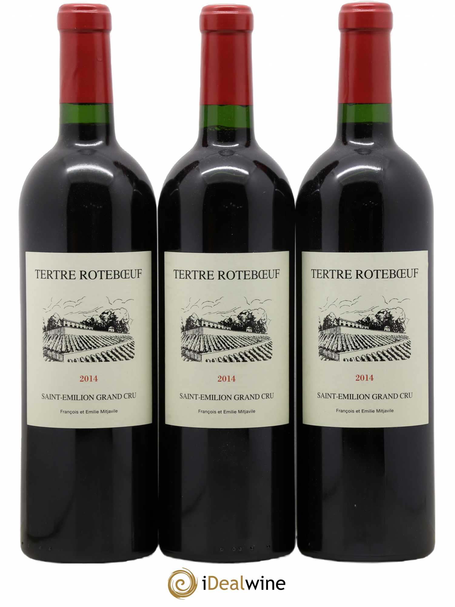 Château Tertre Roteboeuf 2014 - Lot de 3 bouteilles - 0
