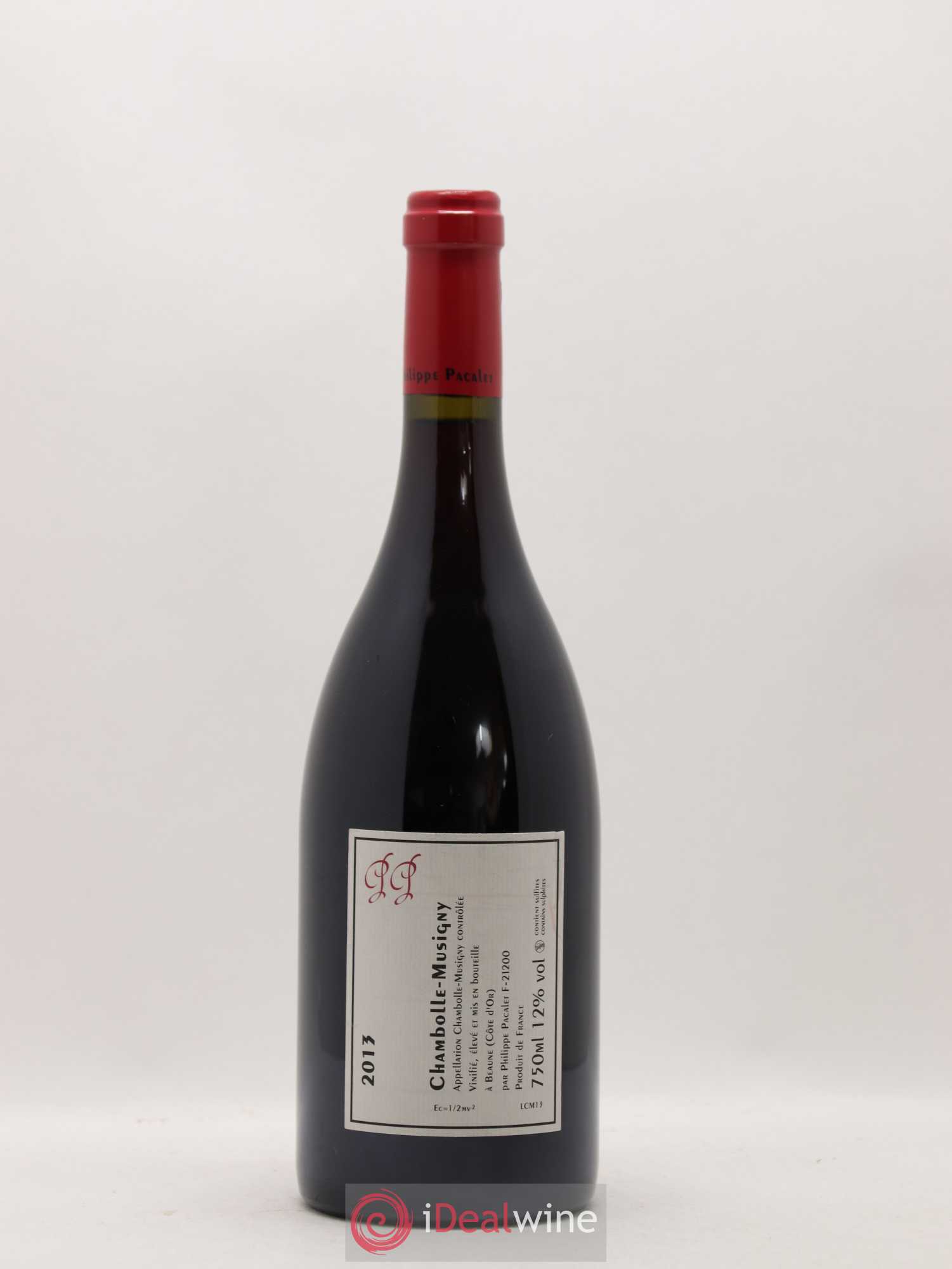 Chambolle-Musigny Philippe Pacalet 2013 - Lot de 1 bouteille - 1