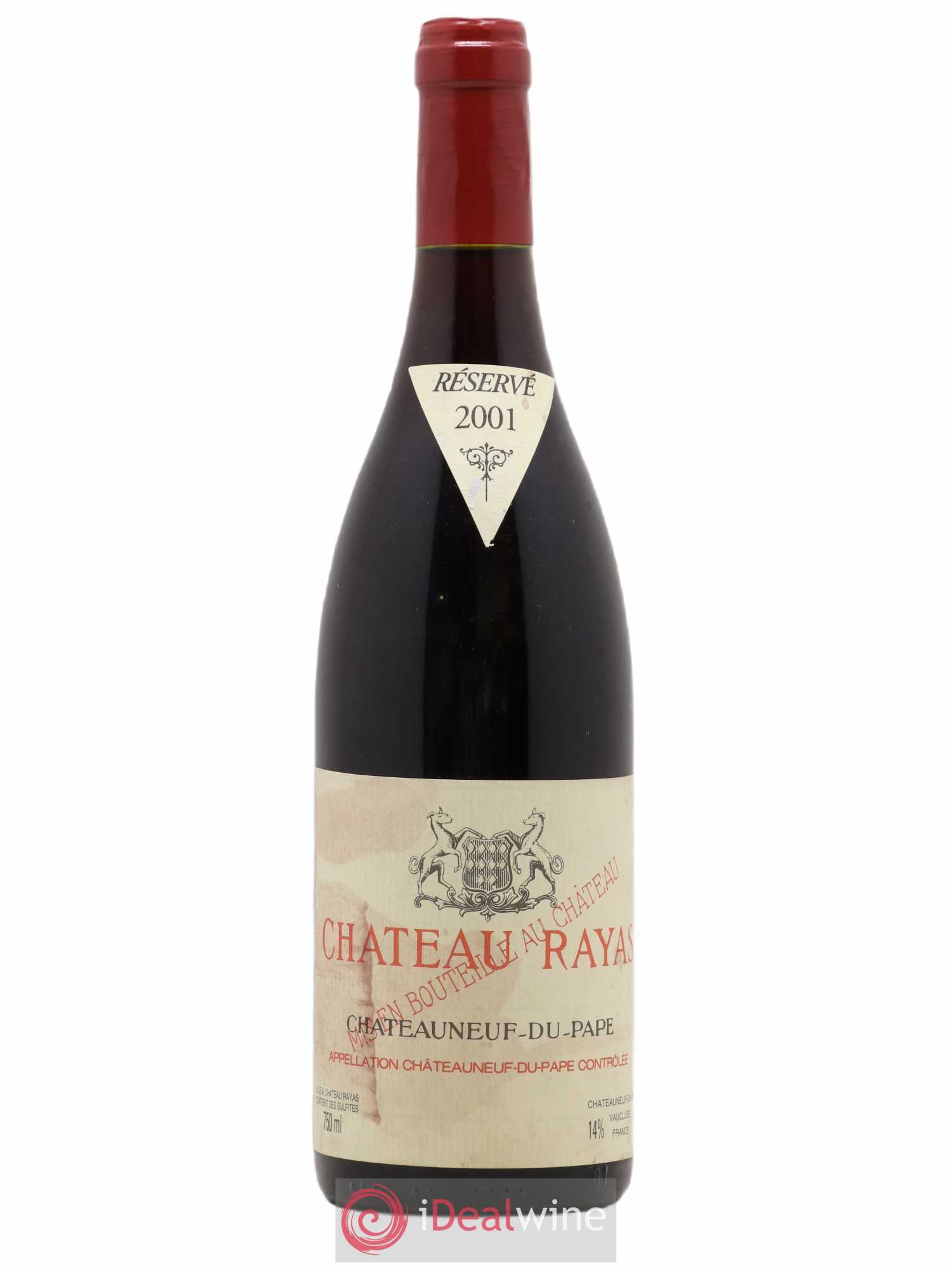 Châteauneuf-du-Pape Château Rayas Emmanuel Reynaud 2001 - Lot de 1 bouteille - 0