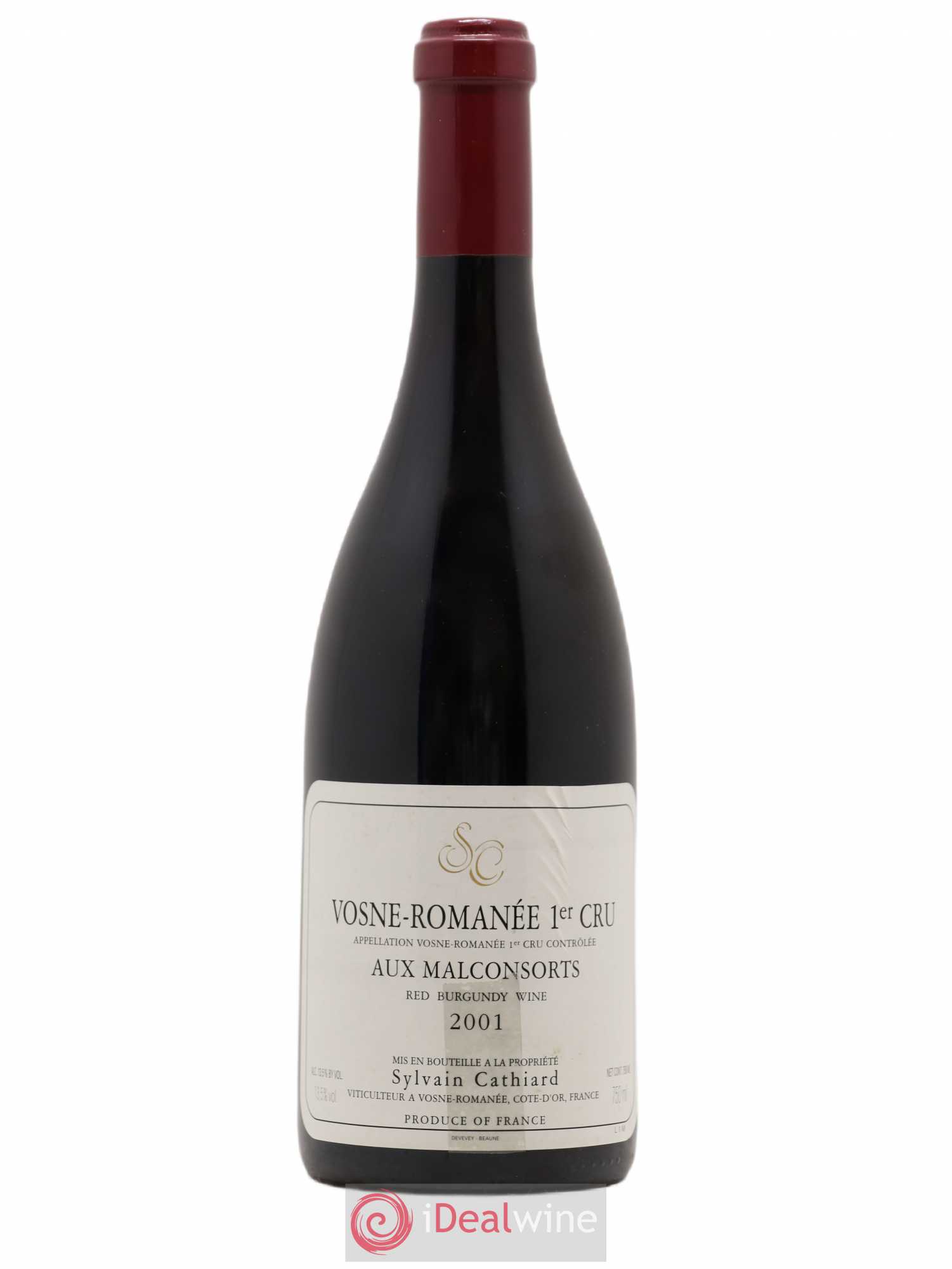 Vosne-Romanée 1er Cru Aux Malconsorts Sylvain Cathiard & Fils 2001 - Posten von 1 Flasche - 0