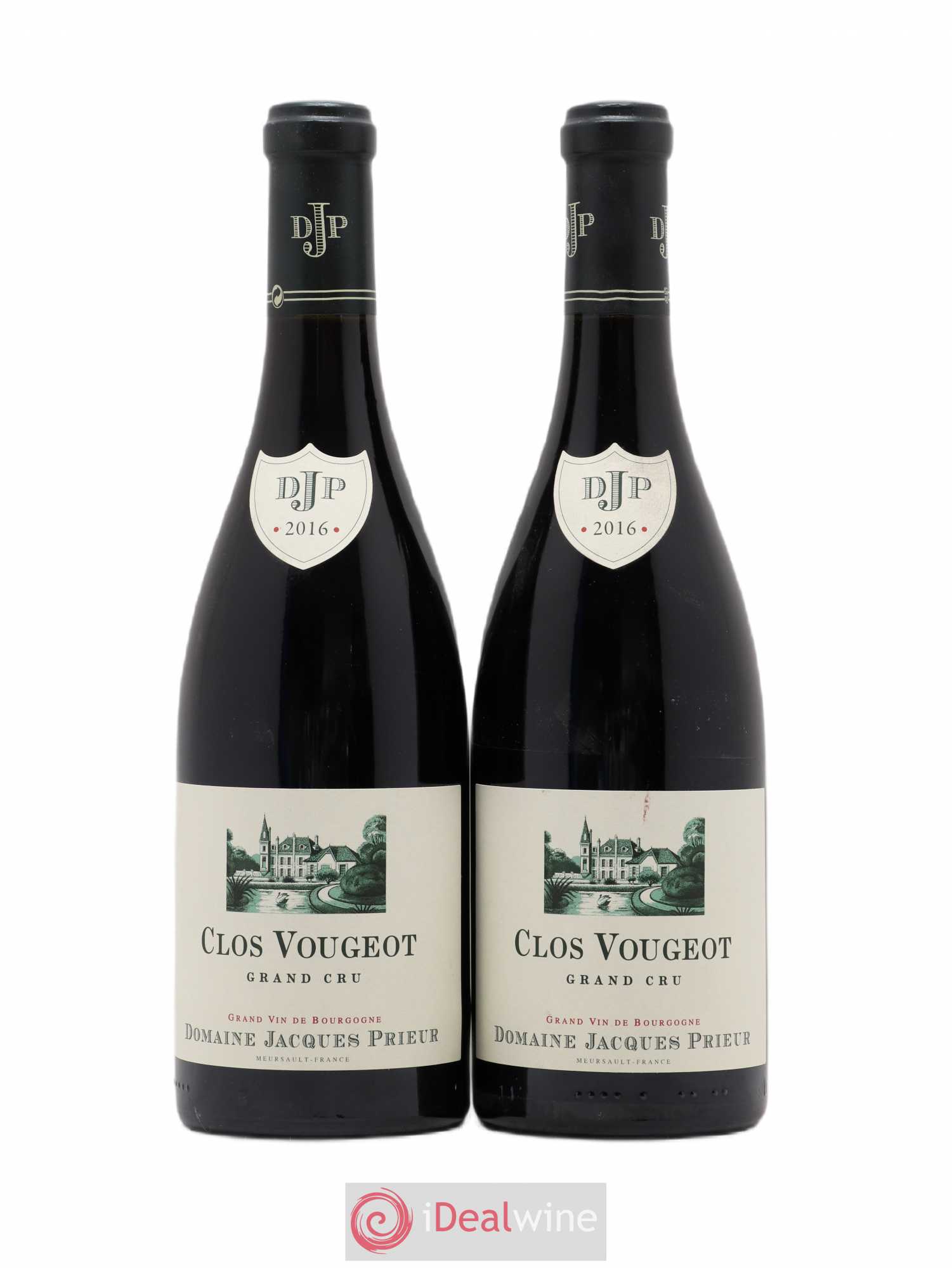 Clos de Vougeot Grand Cru Jacques Prieur (Domaine) 2016 - Lot de 2 bouteilles - 0