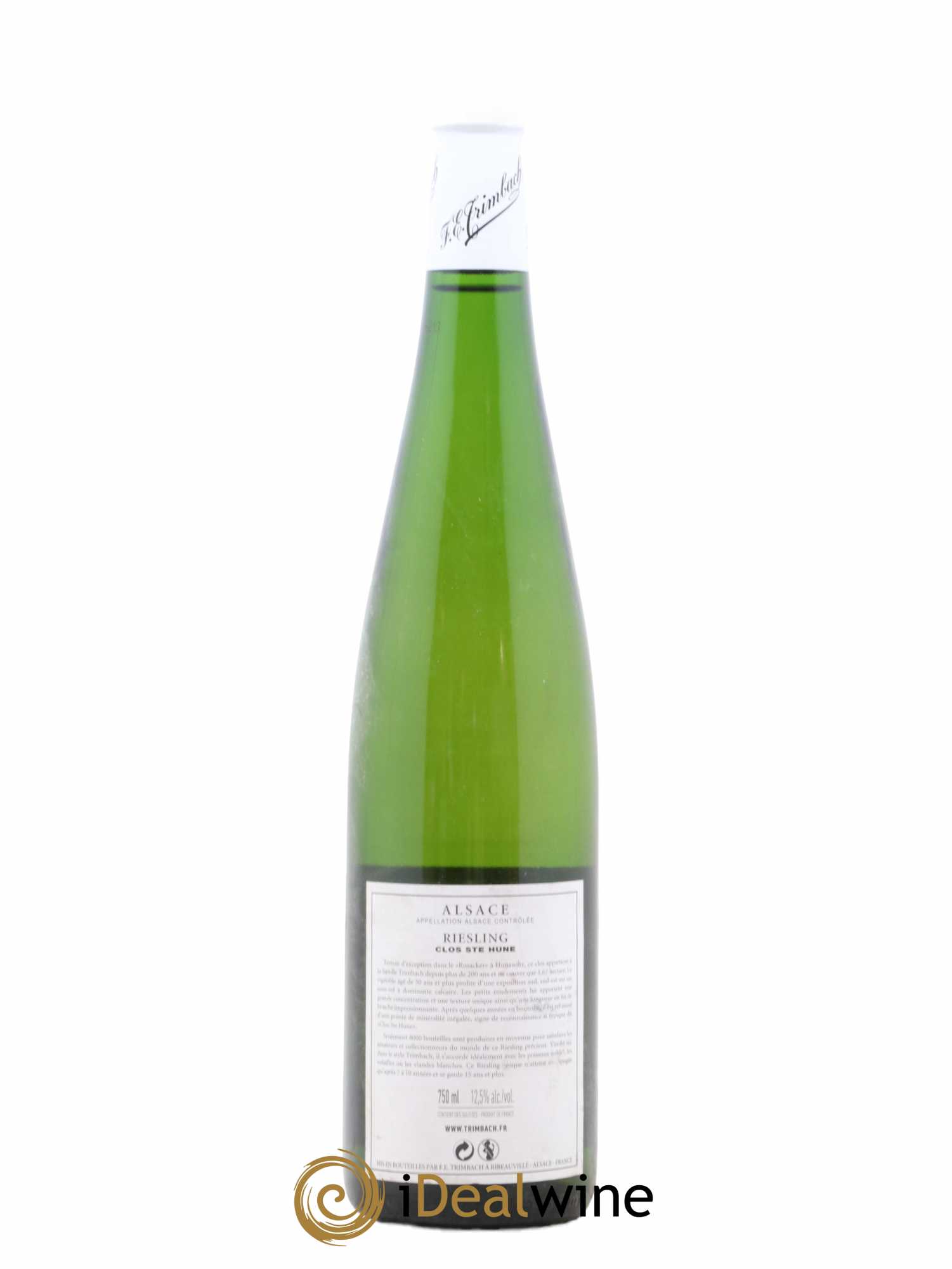 Alsace Riesling Clos Sainte-Hune Trimbach (Domaine) 2012 - Lot de 1 bouteille - 1