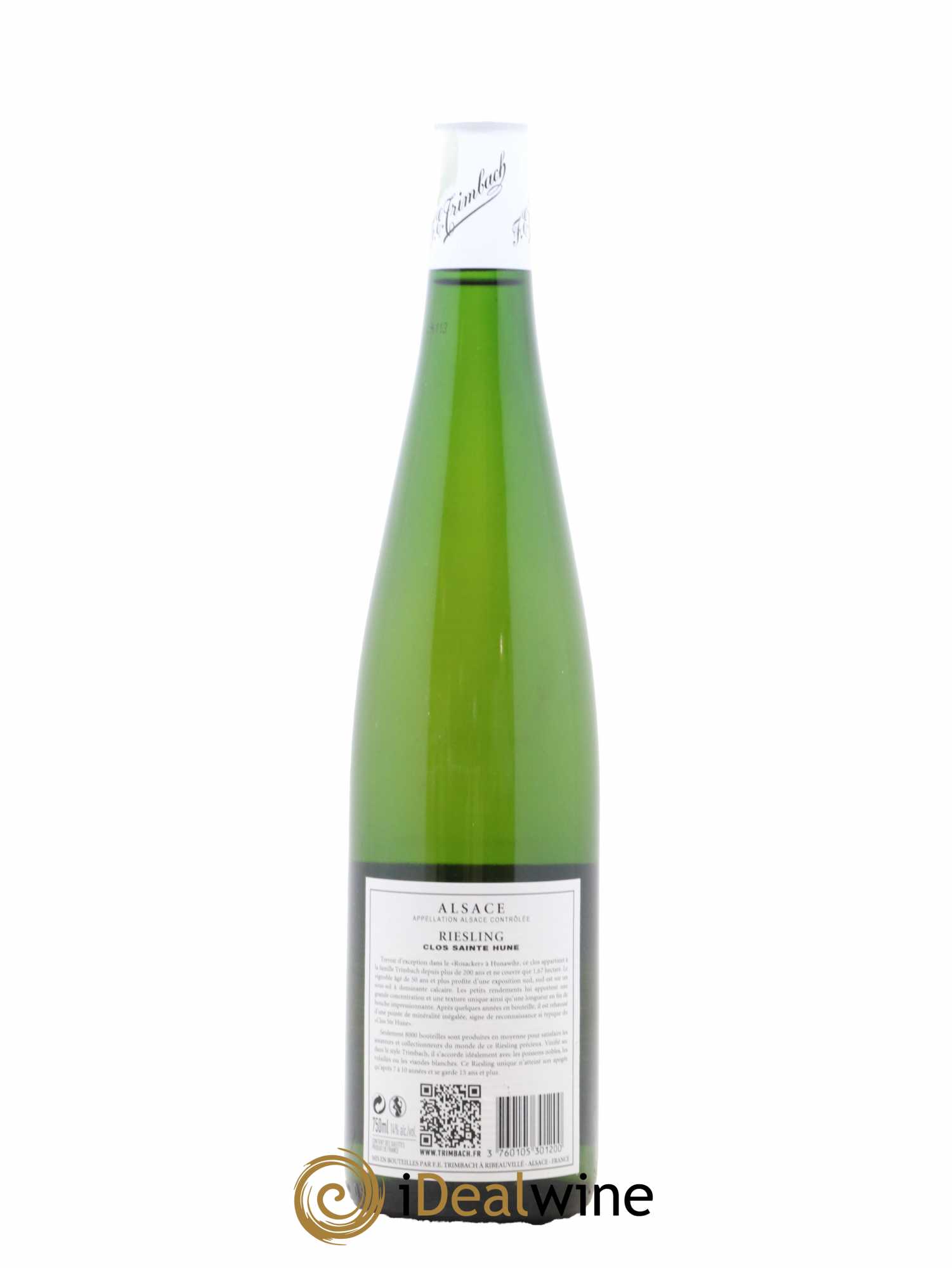 Alsace Riesling Clos Sainte-Hune Trimbach (Domaine) 2011 - Lot de 1 bouteille - 1