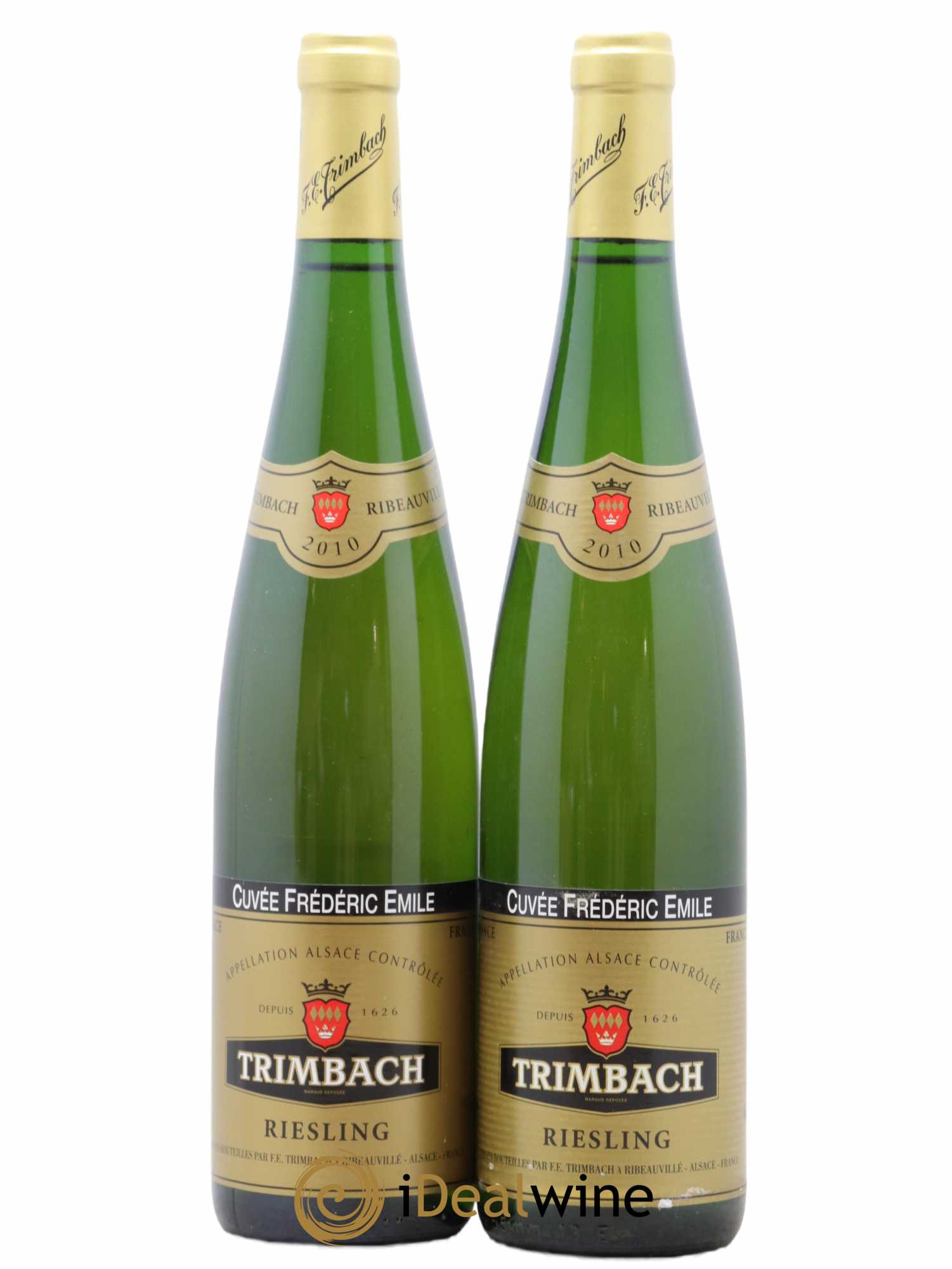 Alsace Riesling Cuvée Frédéric Emile Trimbach (Domaine) 2010 - Lot de 2 bouteilles - 0